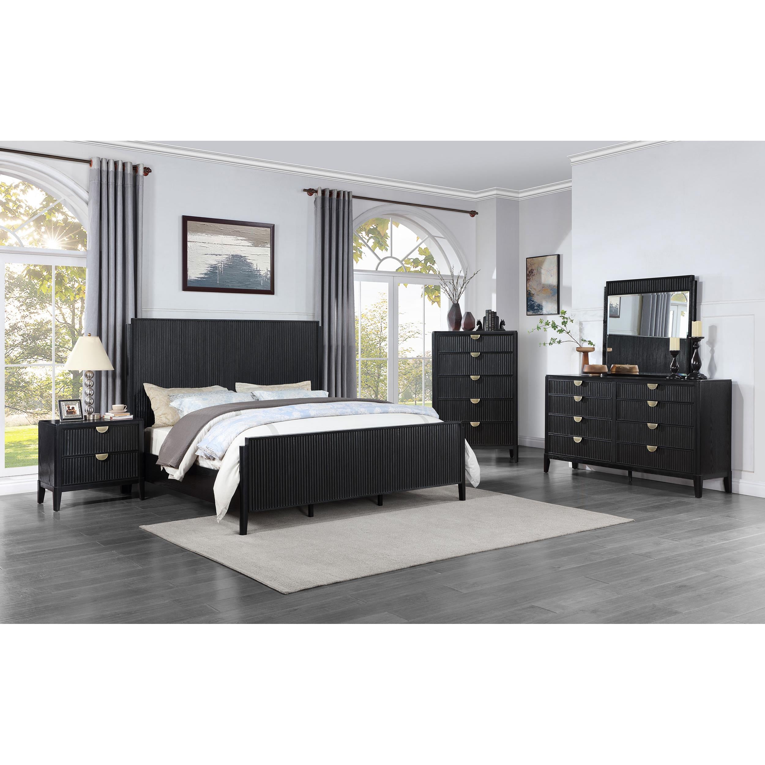  Coaster Furniture Brookmead 224713M 8-Drawer Dresser with Mirror - Black IMAGE 10