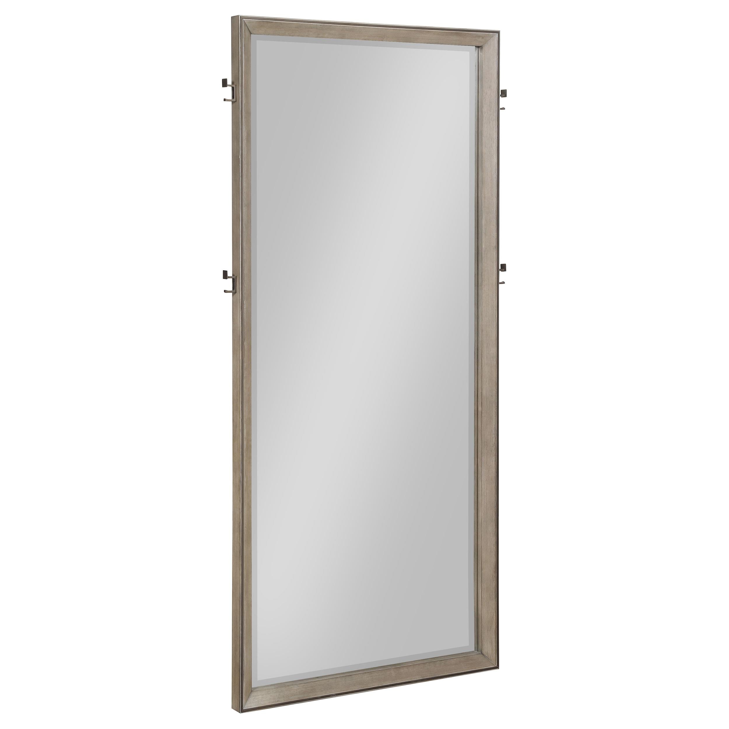  Coaster Furniture Durango 223280 80-inch Standing Floor Mirror - Washed Oak IMAGE 1
