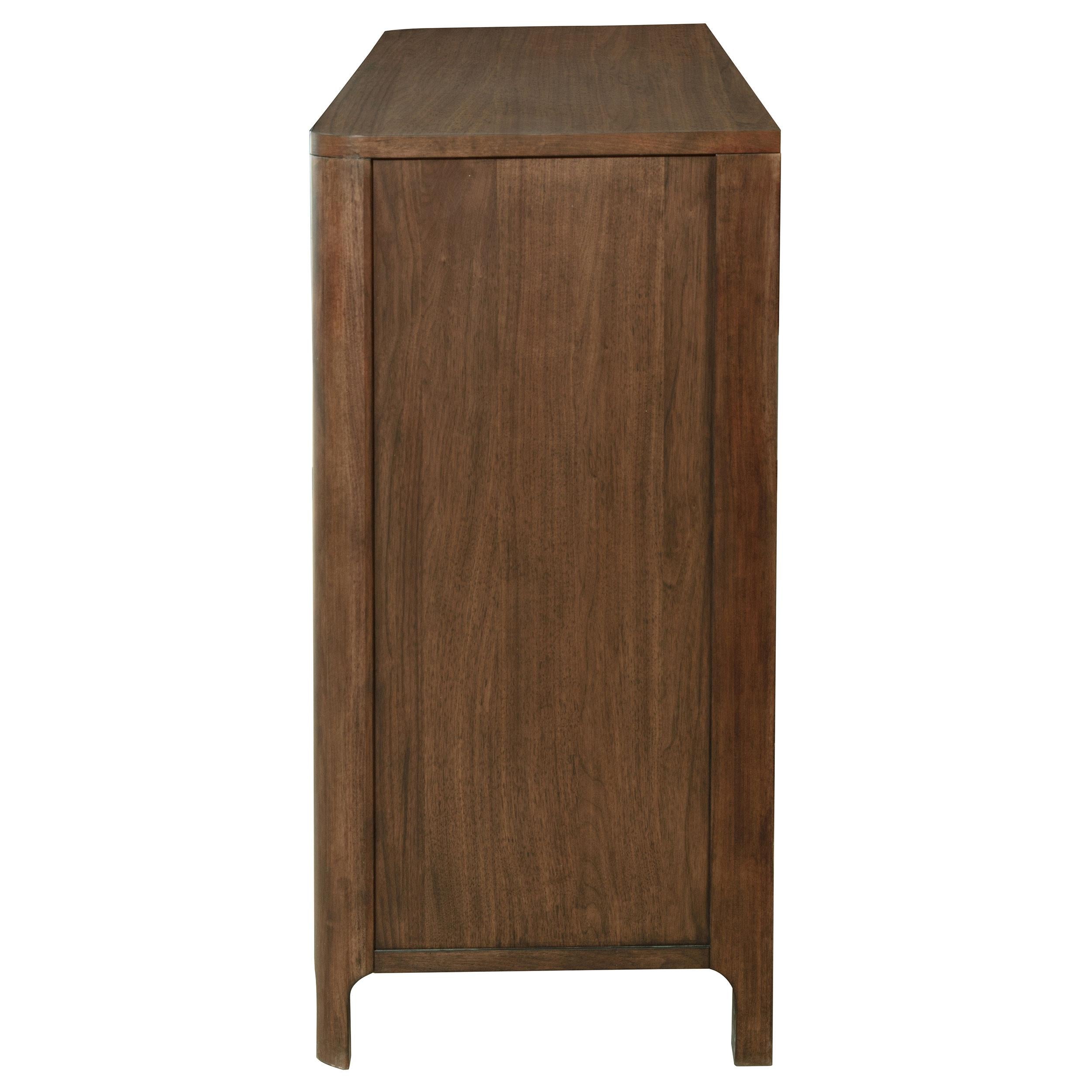  Coaster Furniture Maderia 223323 8-Drawer Dresser Cabinet - Walnut IMAGE 4