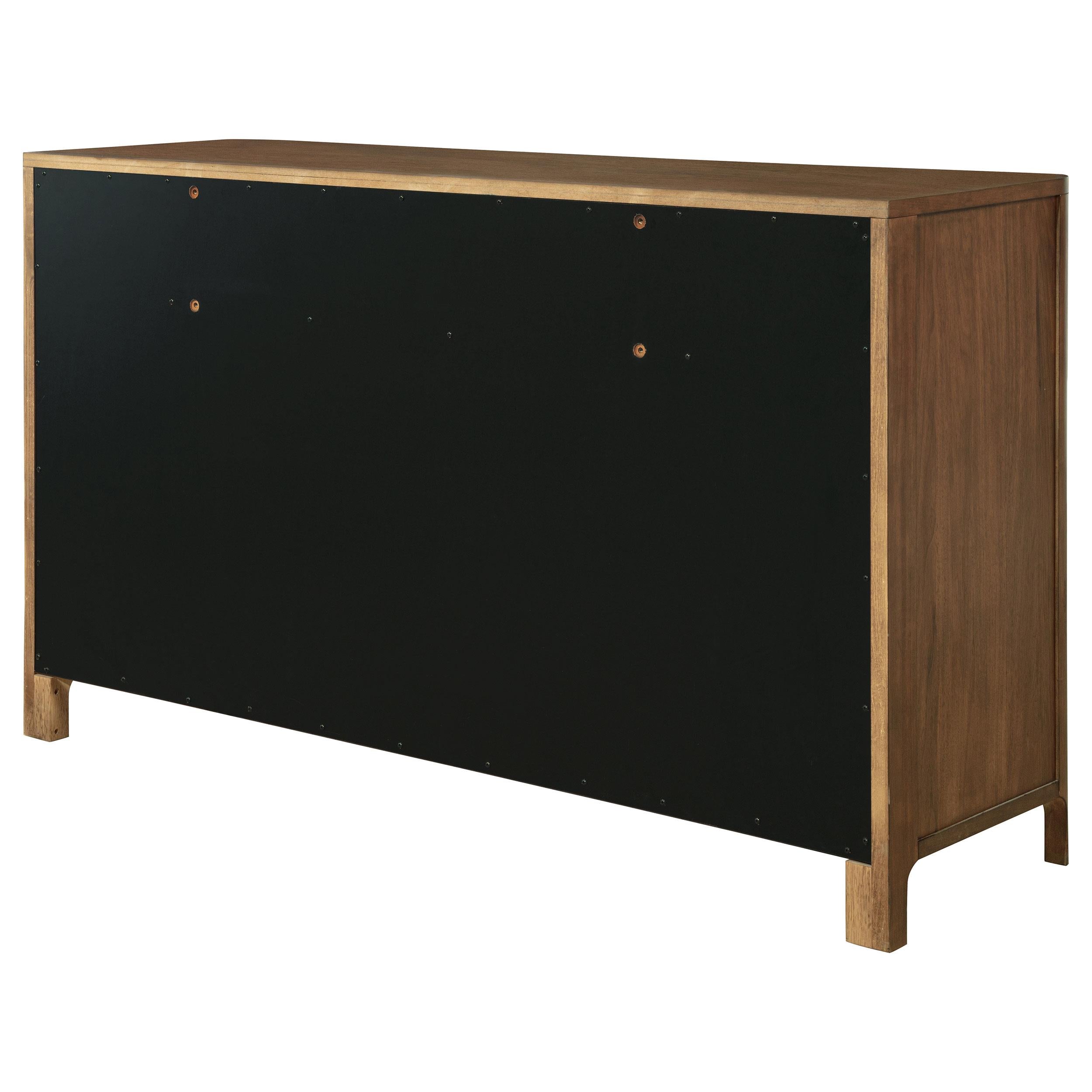  Coaster Furniture Maderia 223323 8-Drawer Dresser Cabinet - Walnut IMAGE 7
