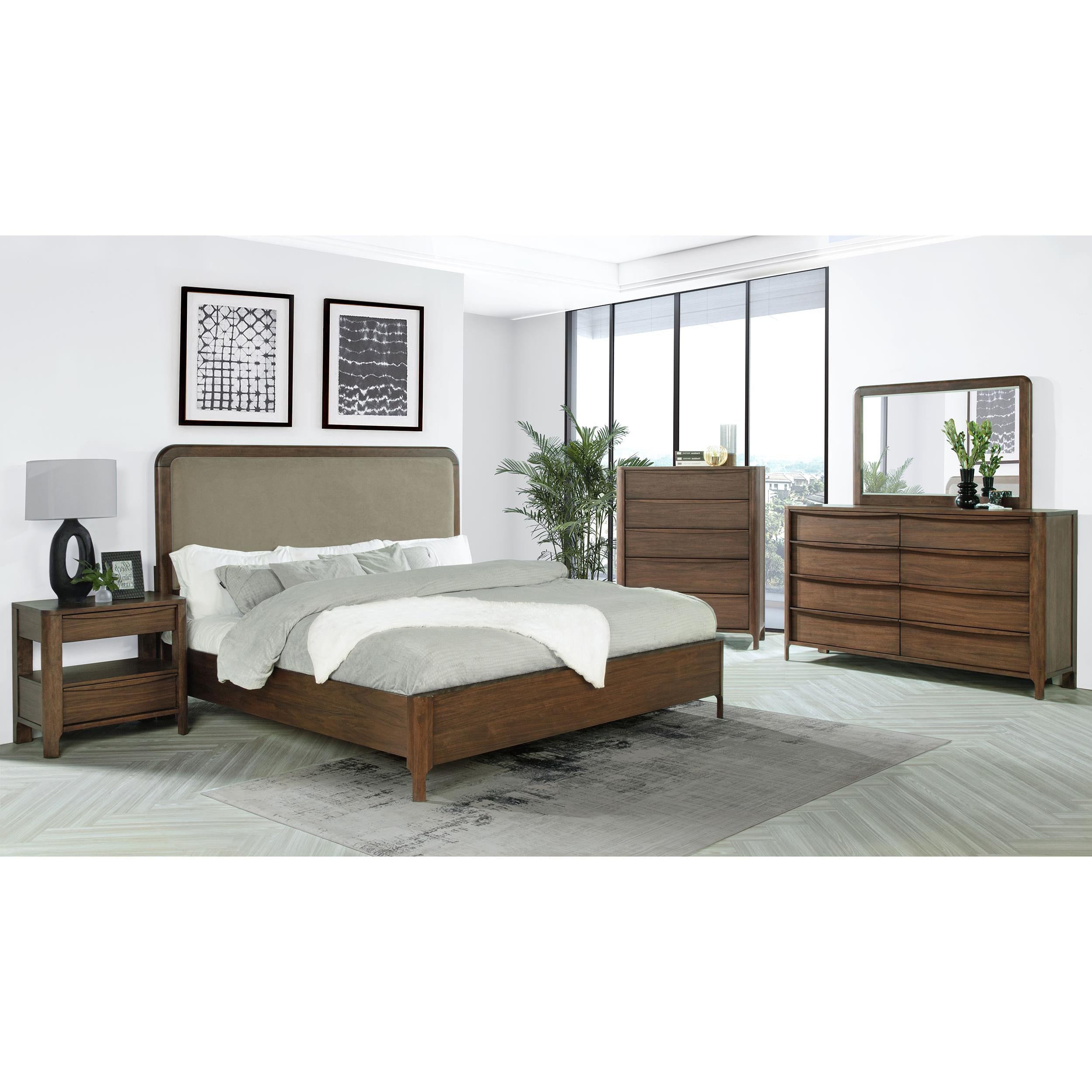  Coaster Furniture Maderia 223325 5-Drawer Chest of Drawers - Walnut IMAGE 10
