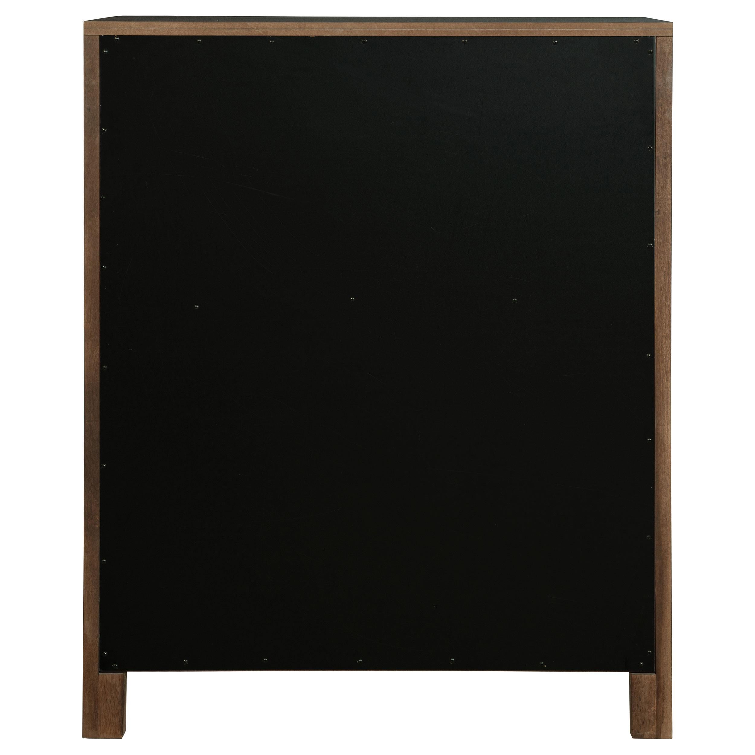  Coaster Furniture Maderia 223325 5-Drawer Chest of Drawers - Walnut IMAGE 6
