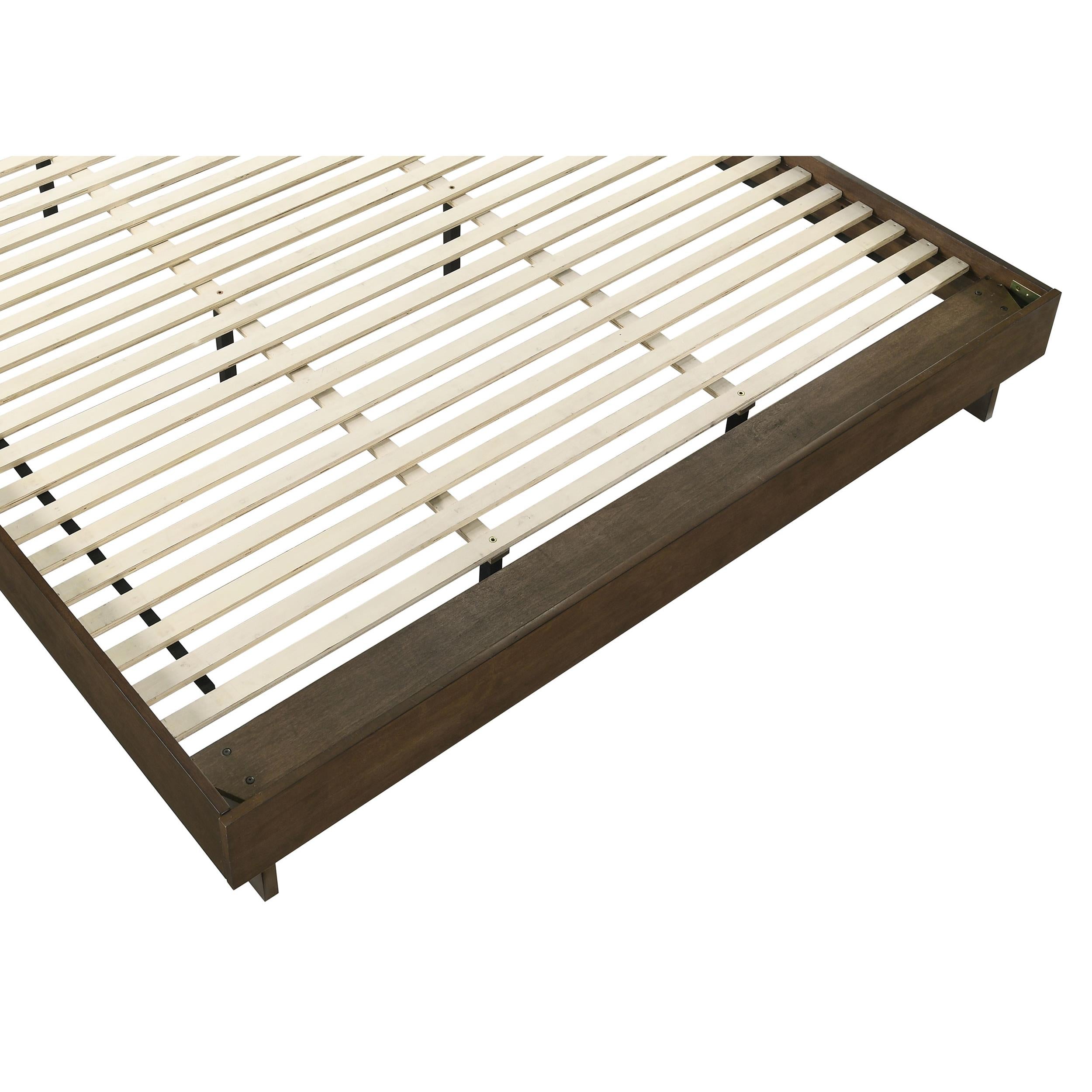  Size_King --  Glenwood 225011KE 48-inch Eastern King Platform Panel Bed - Warm Brown IMAGE 9