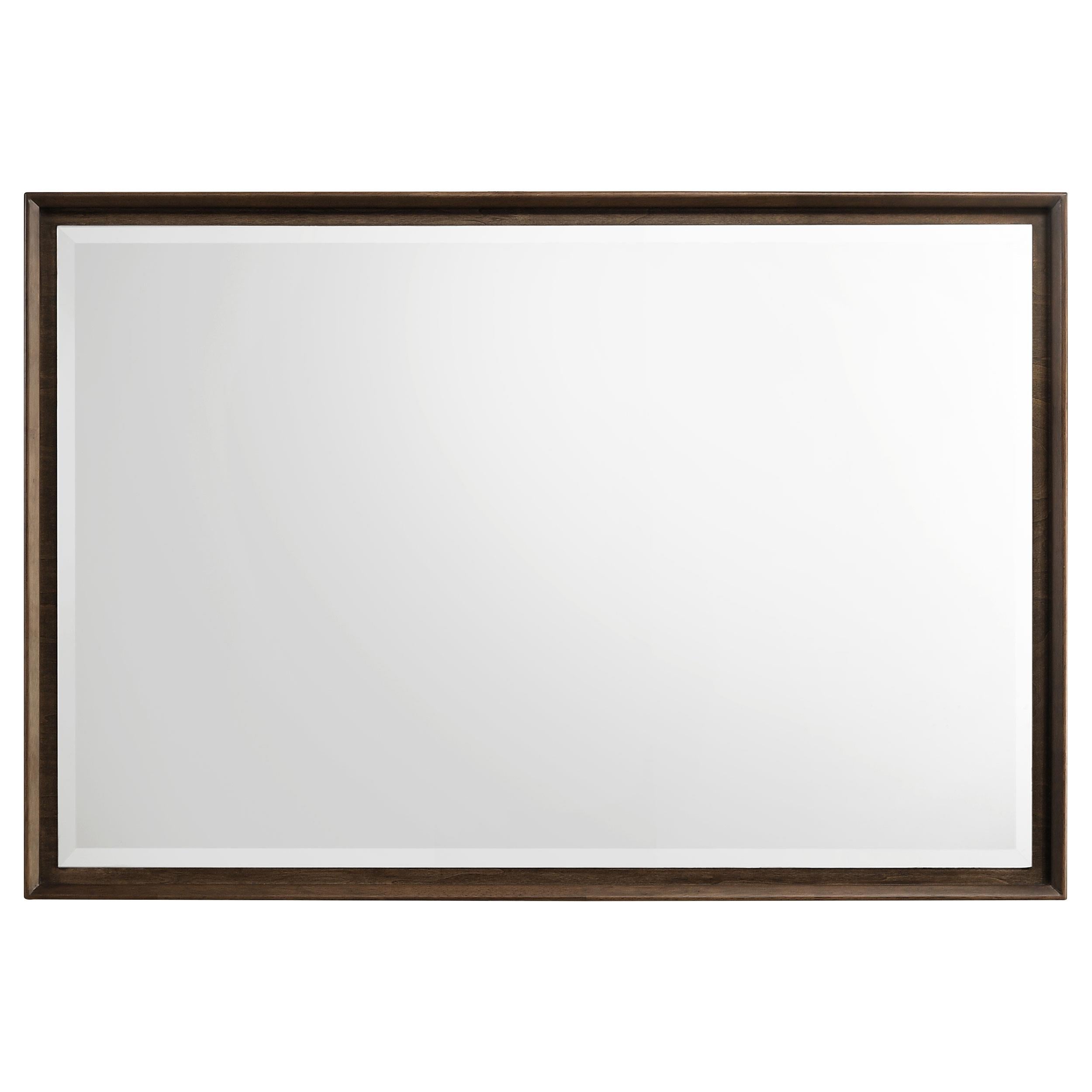  Coaster Furniture Glenwood 225014 Dresser Mirror - Warm Brown IMAGE 2