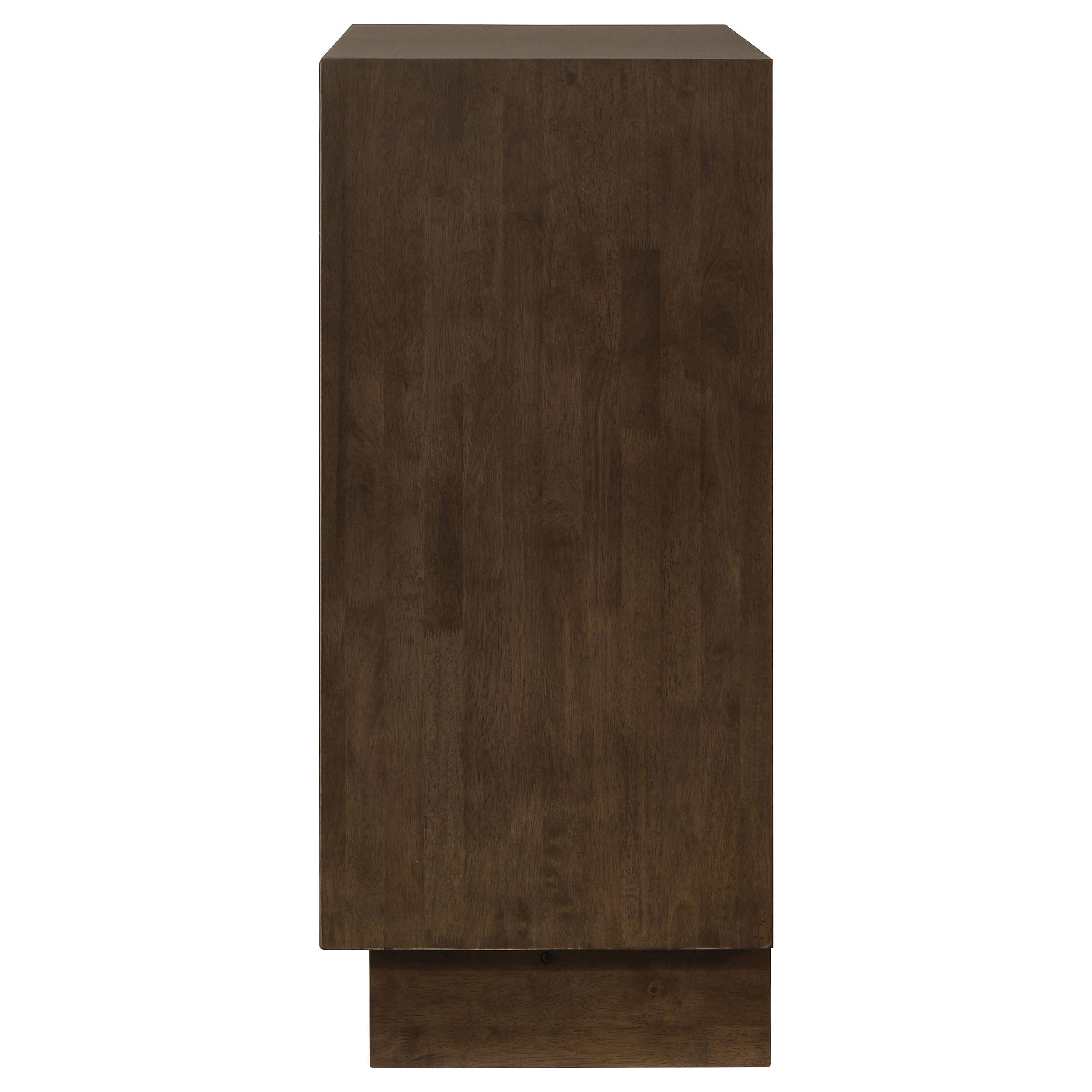  Coaster Furniture Glenwood 225015 4-Drawer Chest of Drawers - Warm Brown IMAGE 4