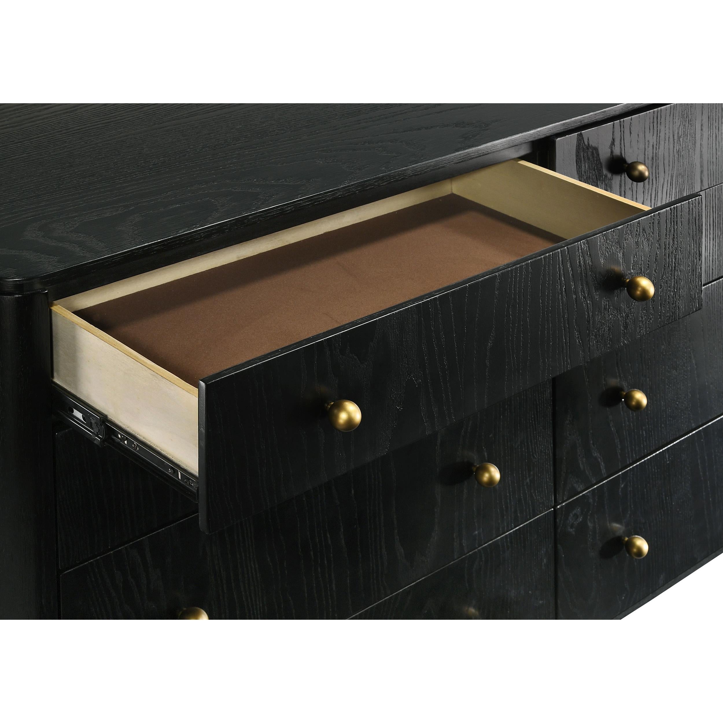  Coaster Furniture Arini 224333M 8-Drawer Dresser with Mirror - Black IMAGE 12