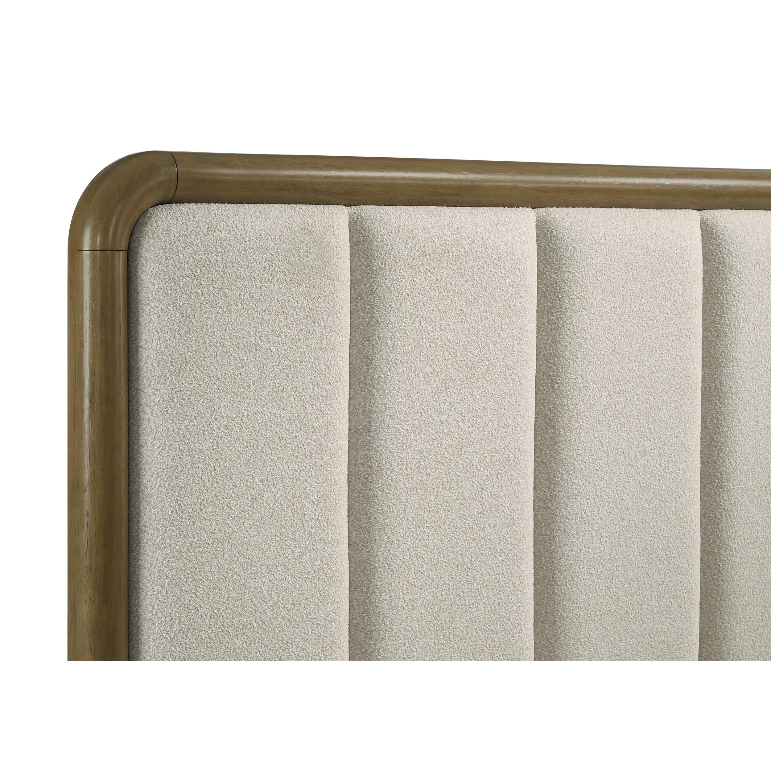  Coaster Furniture Amsbury 224271Q 59-inch Upholstered Queen Bed - Nutmeg IMAGE 6