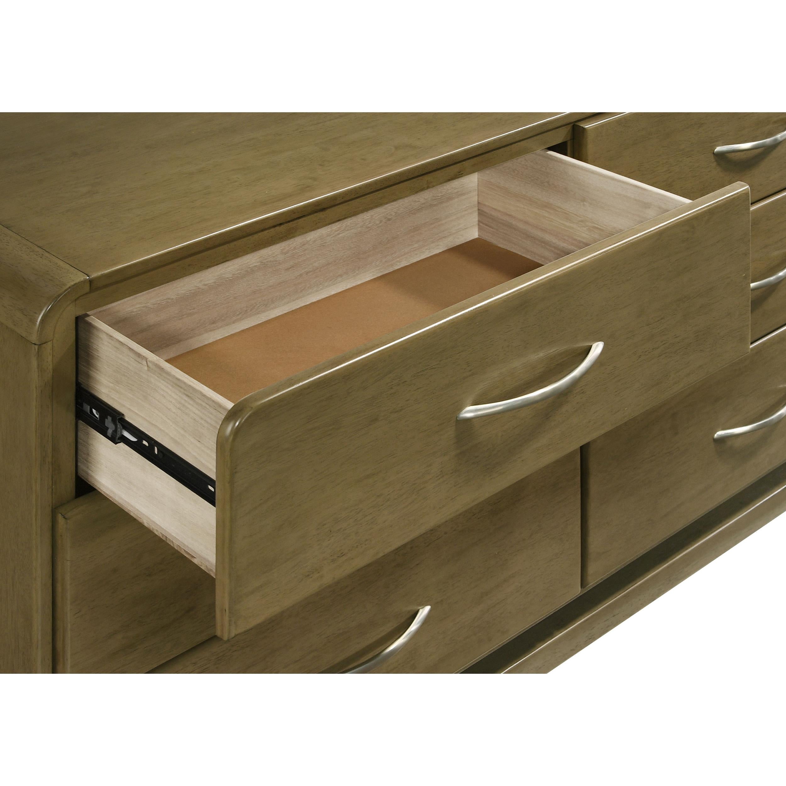  Coaster Furniture Amsbury 224273M 6-Drawer Dresser and Mirror - Nutmeg IMAGE 11