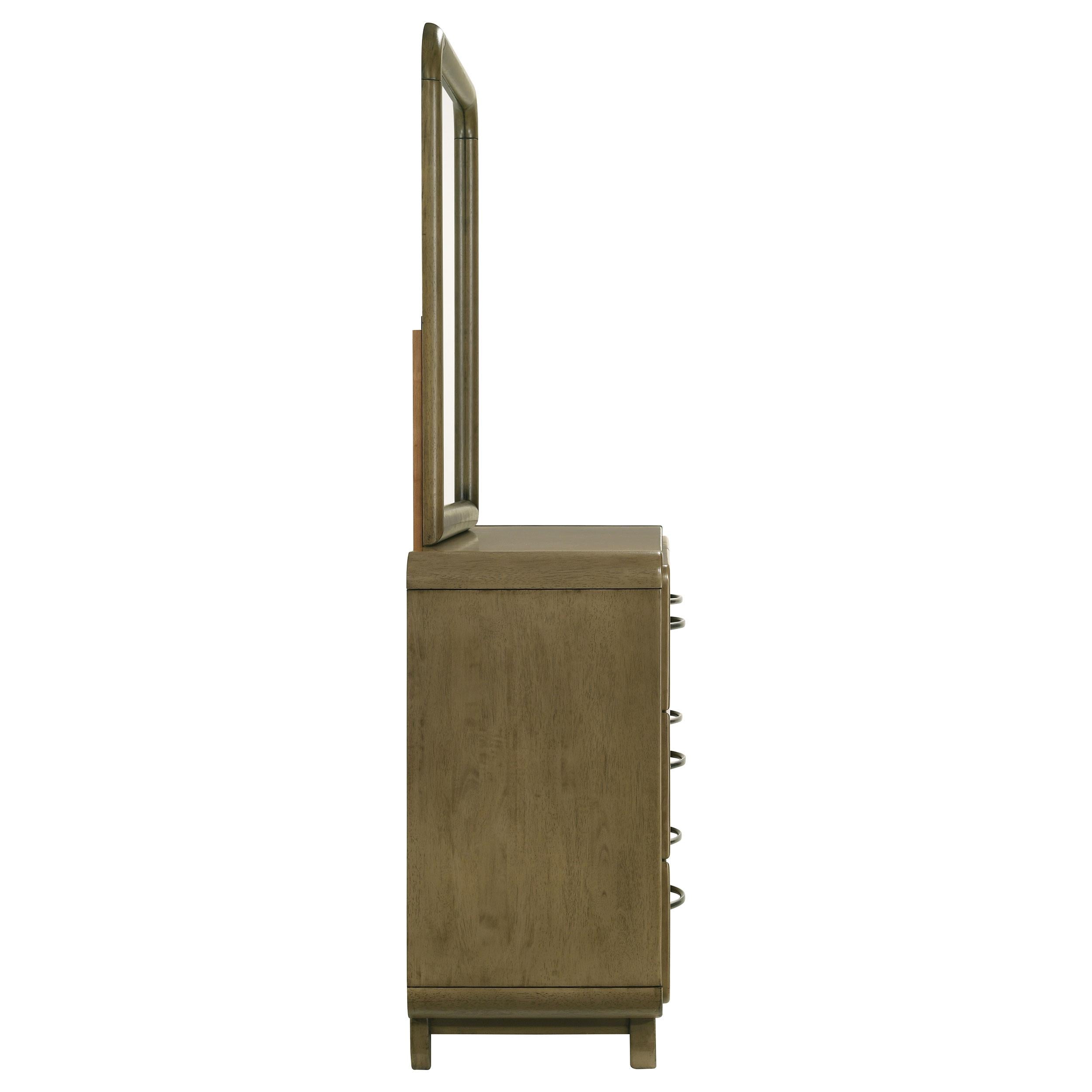  Coaster Furniture Amsbury 224273M 6-Drawer Dresser and Mirror - Nutmeg IMAGE 8