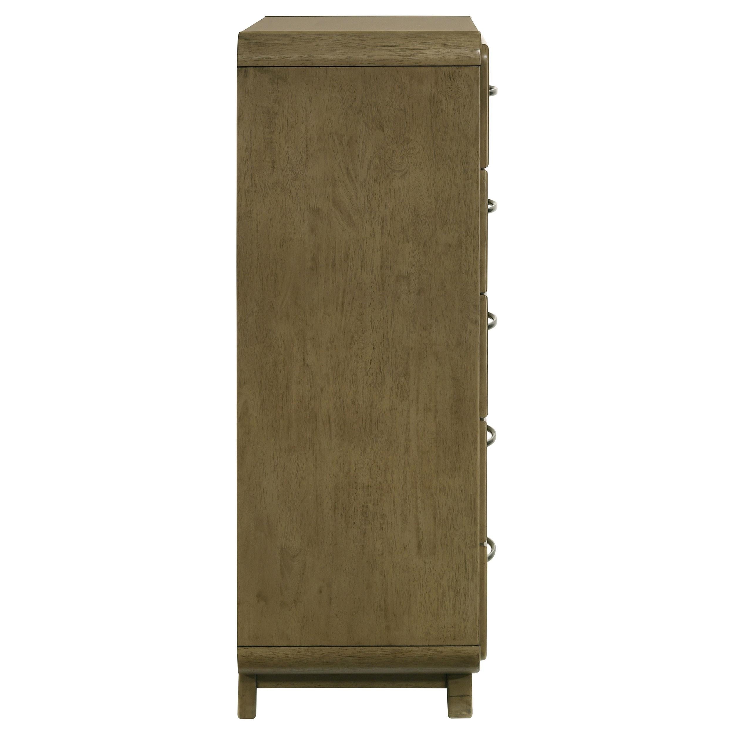  Coaster Furniture Amsbury 224275 5-Drawer Chest of Drawers - Nutmeg IMAGE 8