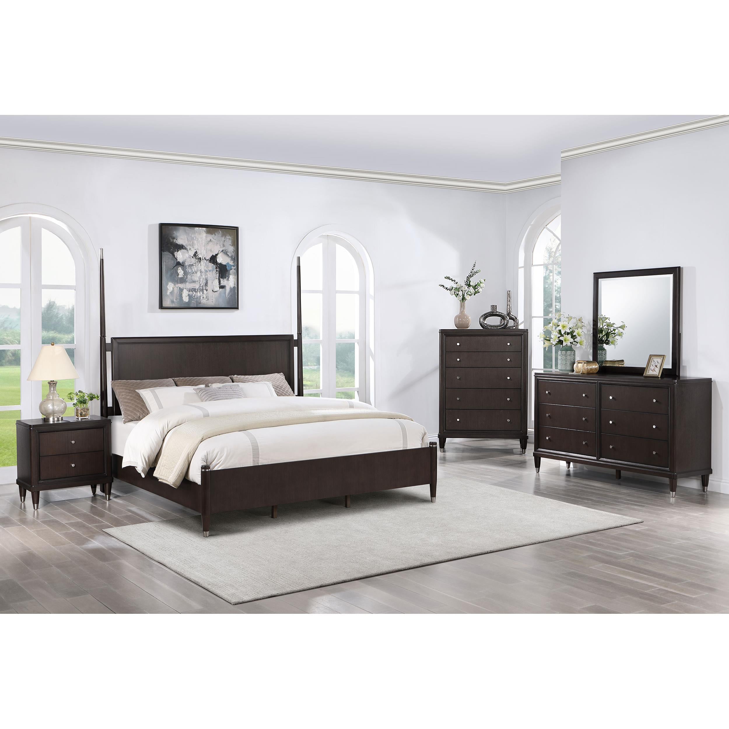  Coaster Furniture Emberlyn 223063M 6-Drawer Dresser with Mirror - Brown IMAGE 11