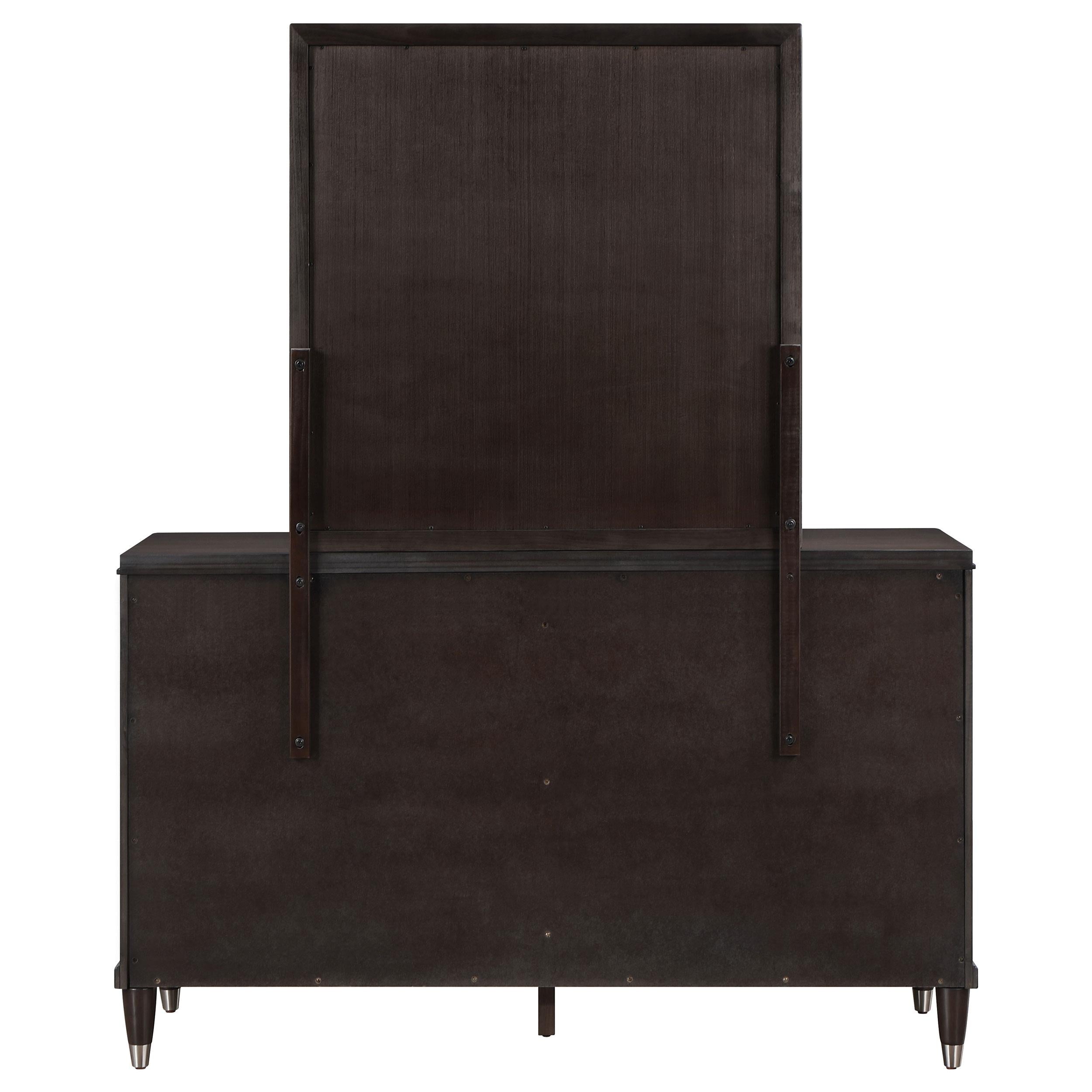  Coaster Furniture Emberlyn 223063M 6-Drawer Dresser with Mirror - Brown IMAGE 6