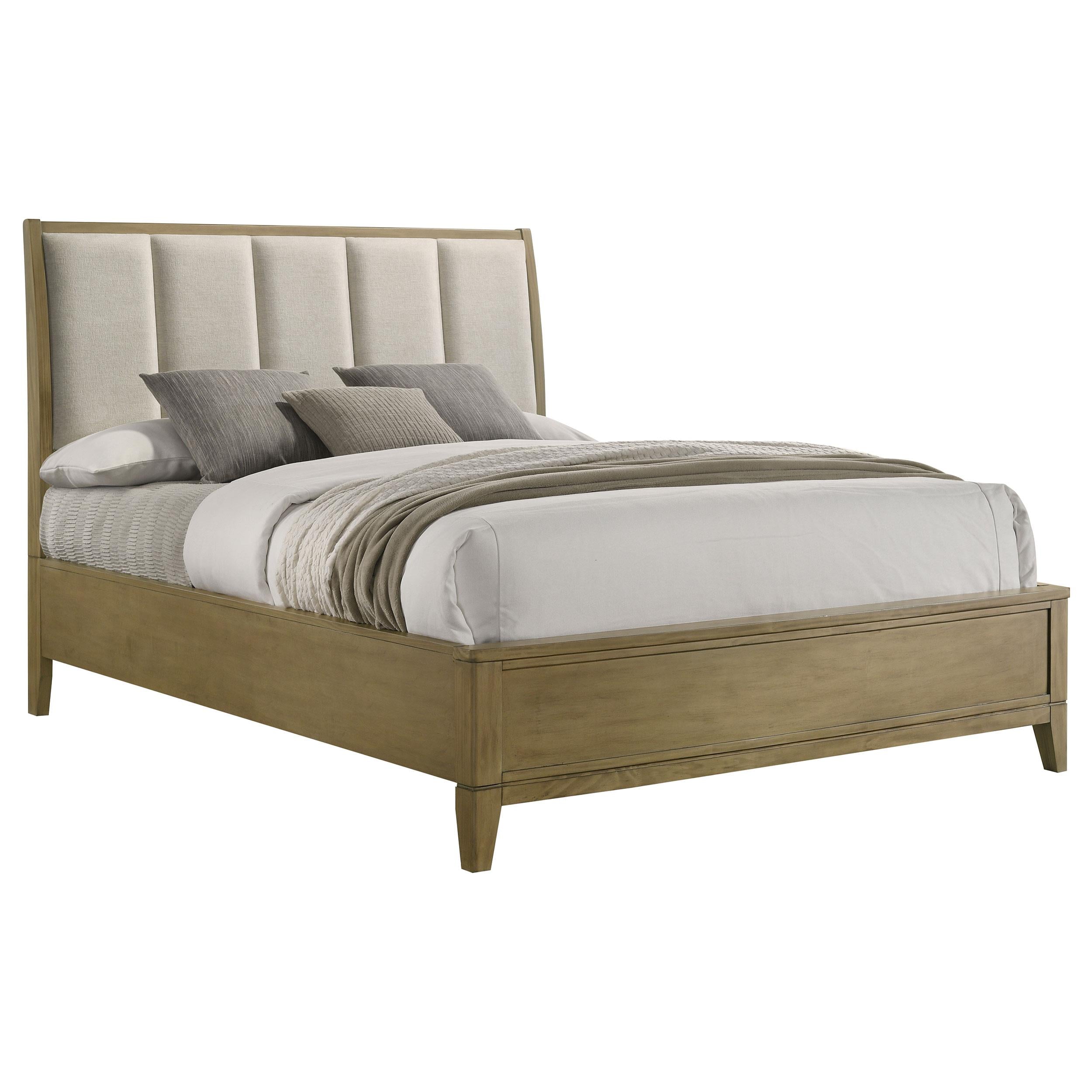  Size_Queen --  Coaster Furniture Granada Upholstered Panel Bed IMAGE 2