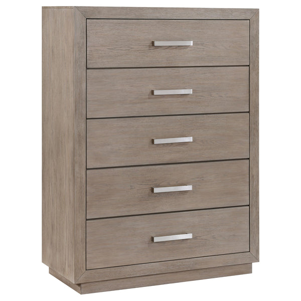 Coaster Furniture Kenora 224855 5-Drawer Bedroom Chest - Barley Brown