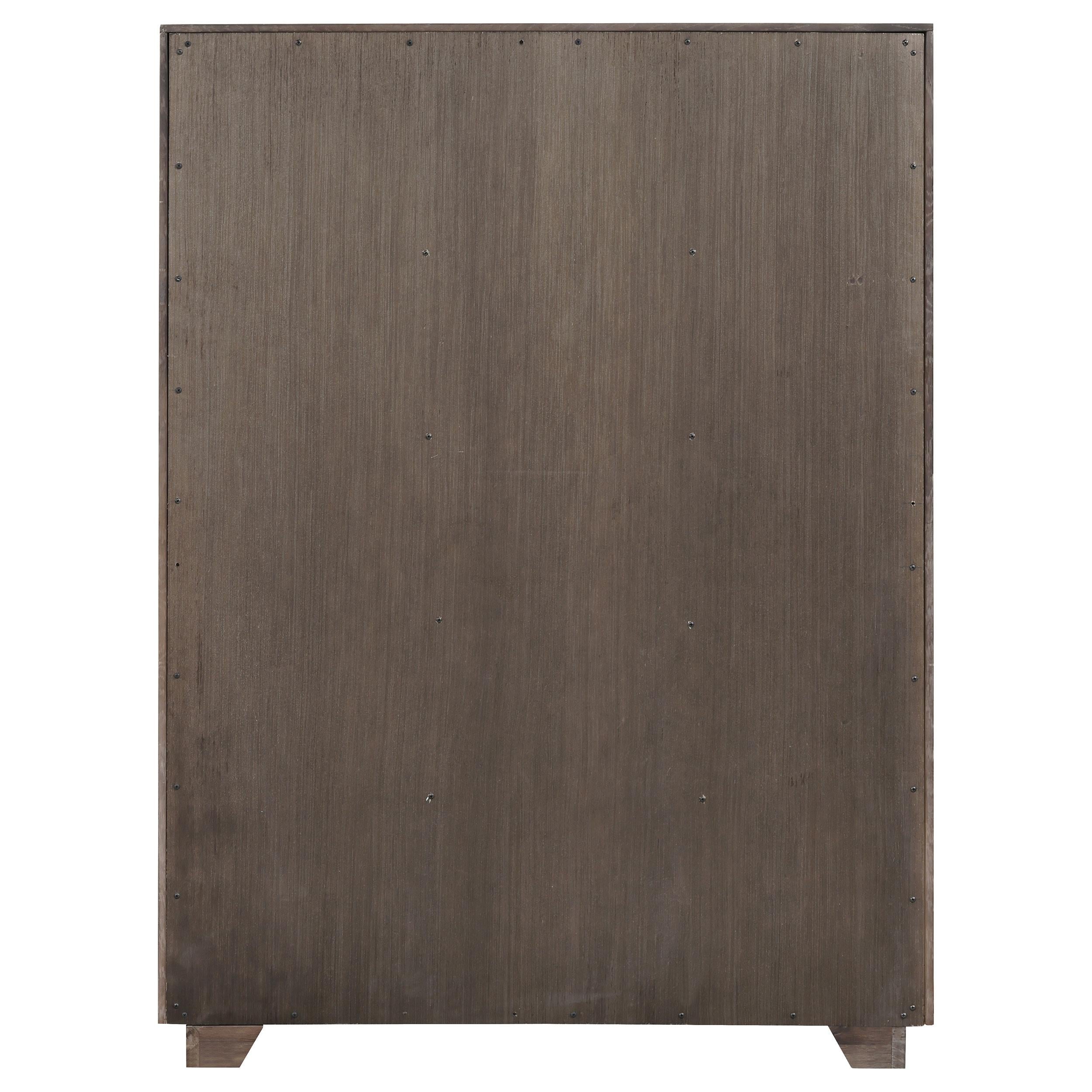 Coaster Furniture Kenora 224855 5-Drawer Bedroom Chest - Barley Brown IMAGE 6