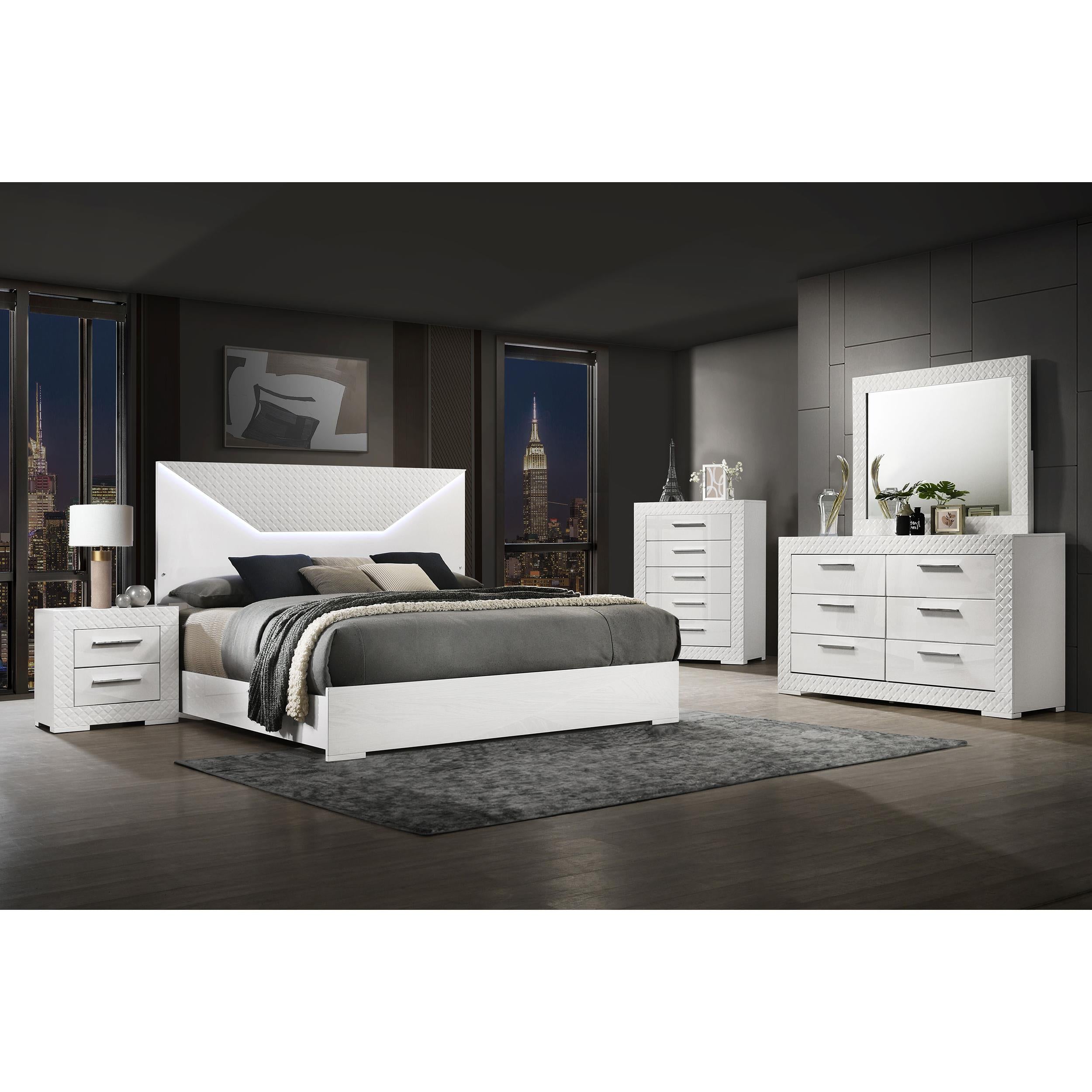  Size_Queen --  Coaster Furniture Ives Panel Bed IMAGE 5