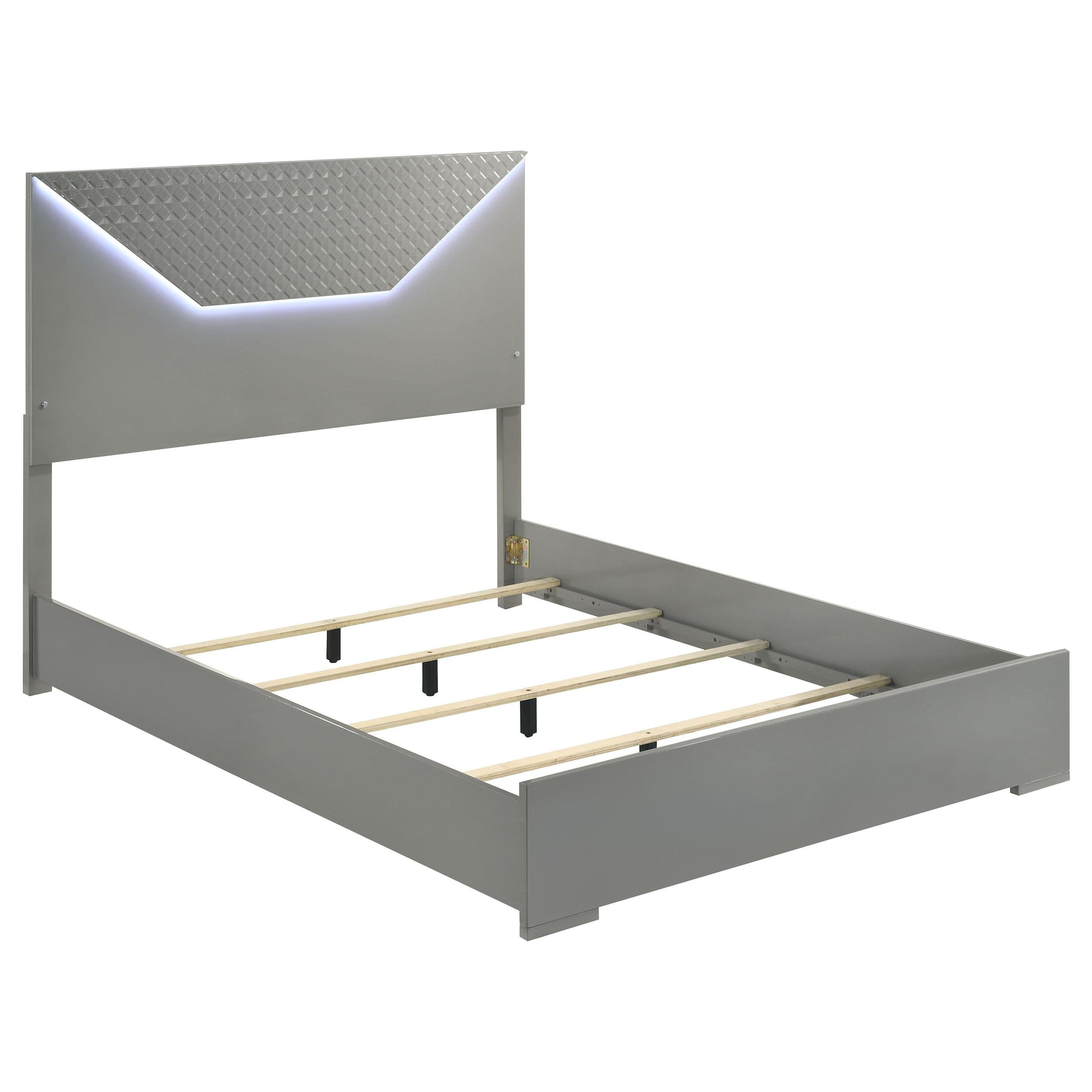  Size_Queen --  Coaster Furniture Ives Panel Bed IMAGE 1