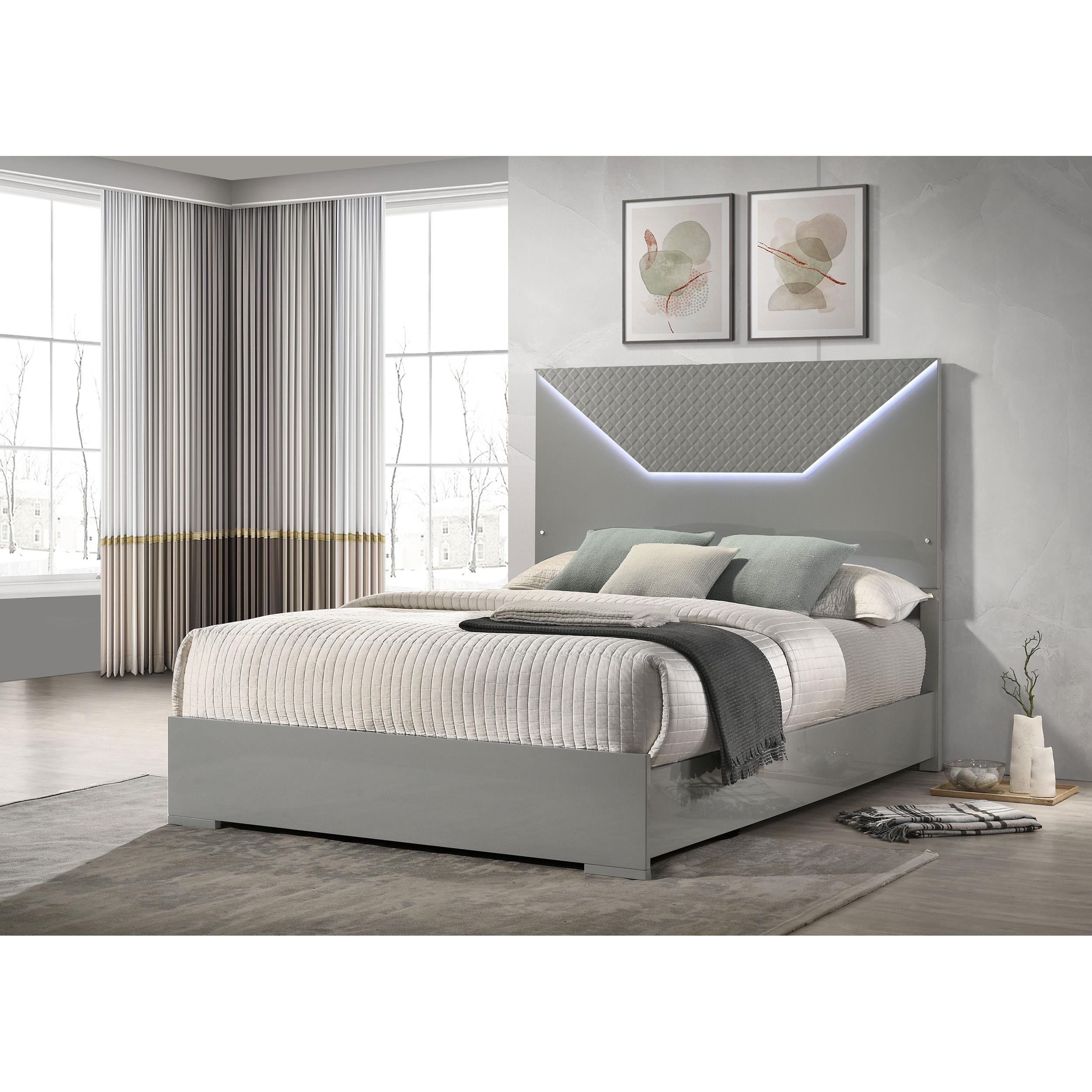  Size_Queen --  Coaster Furniture Ives Panel Bed IMAGE 4