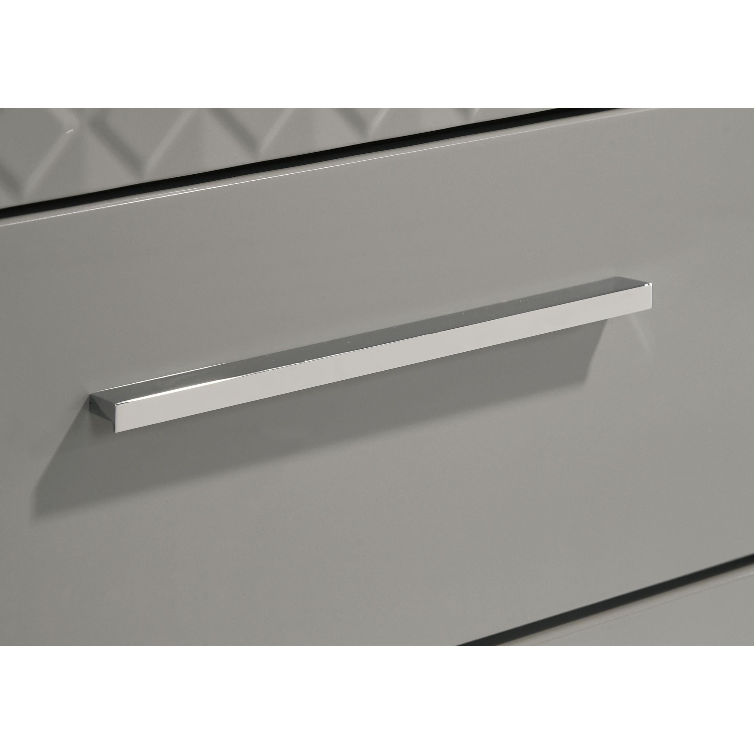  Coaster Furniture Ives 224973 6-Drawer Dresser Cabinet - Grey High Gloss IMAGE 12
