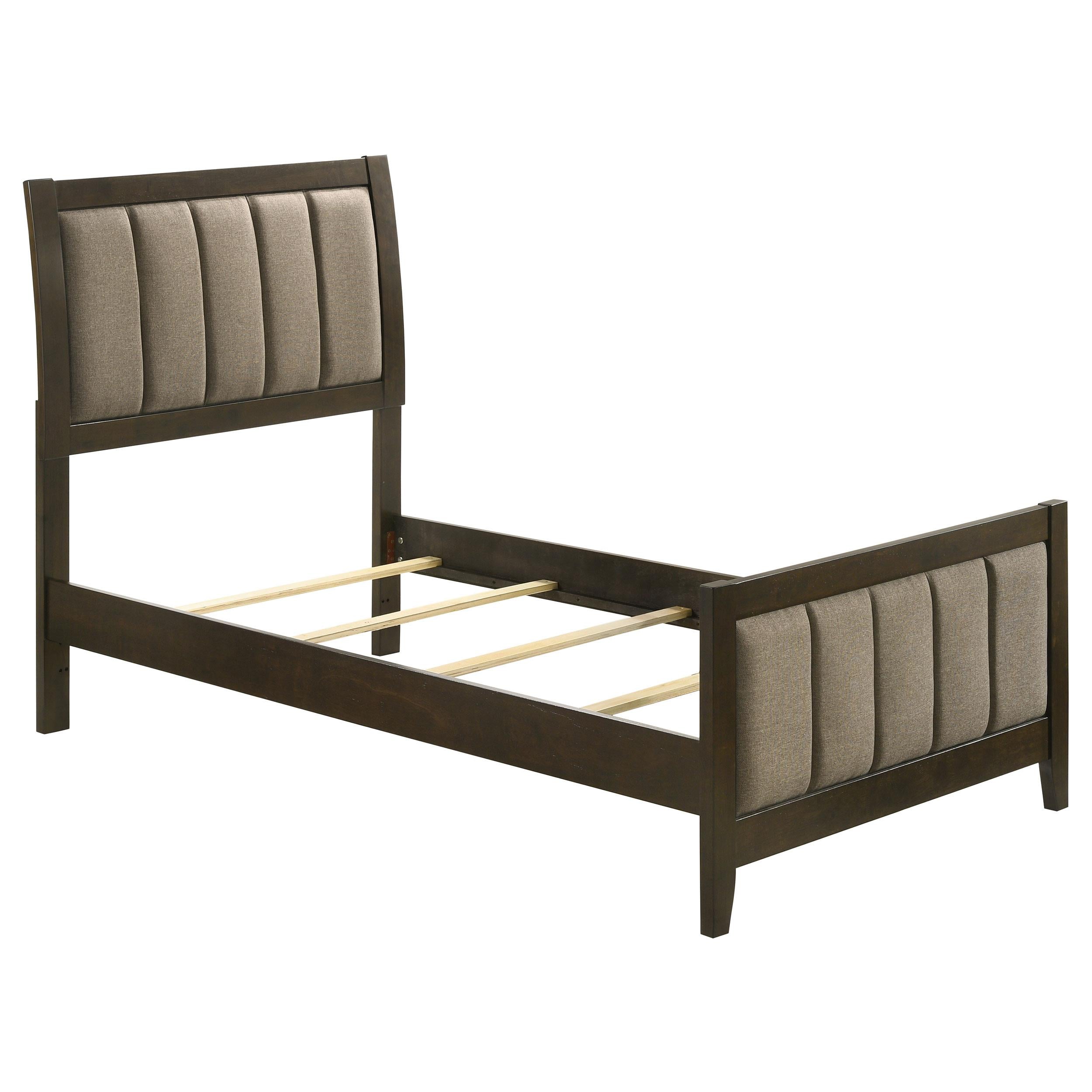  Size_Twin --  Coaster Furniture Wilkes Upholstered Panel Bed IMAGE 1