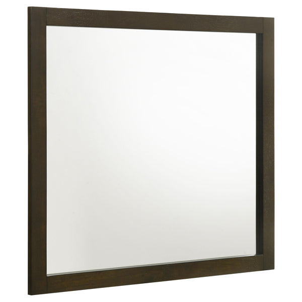 Coaster Furniture Wilkes 224424 Dresser Mirror - Dark Cocoa