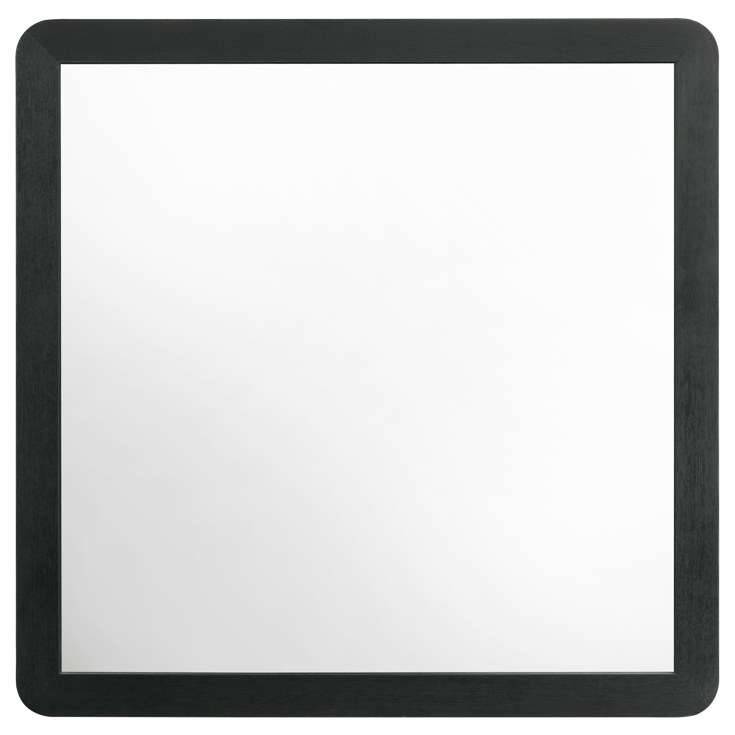  Coaster Furniture Cavelle 223664 Dresser Mirror - Black IMAGE 2