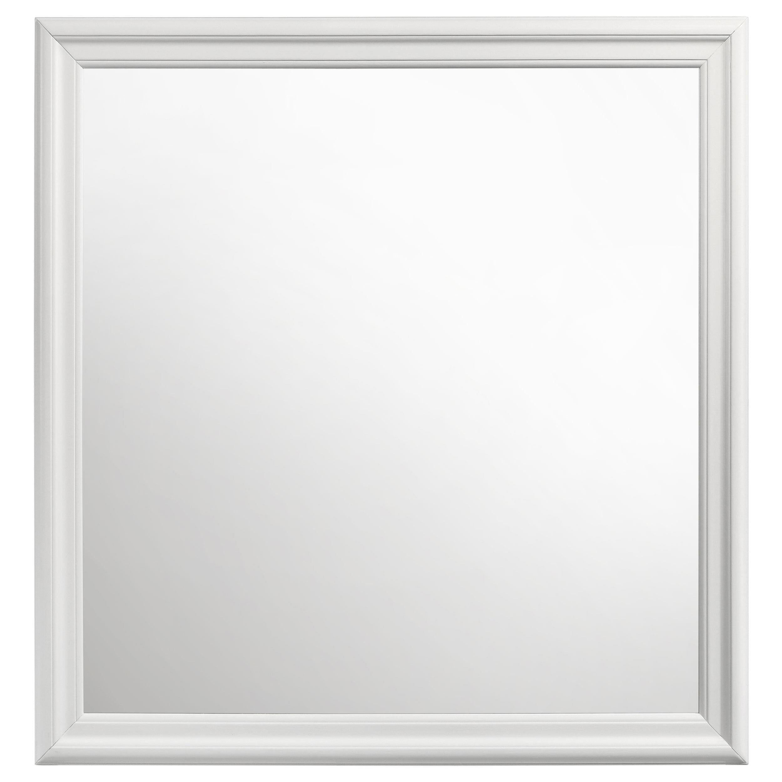  Coaster Furniture Louis Philippe 202444 Dresser Mirror - White IMAGE 2