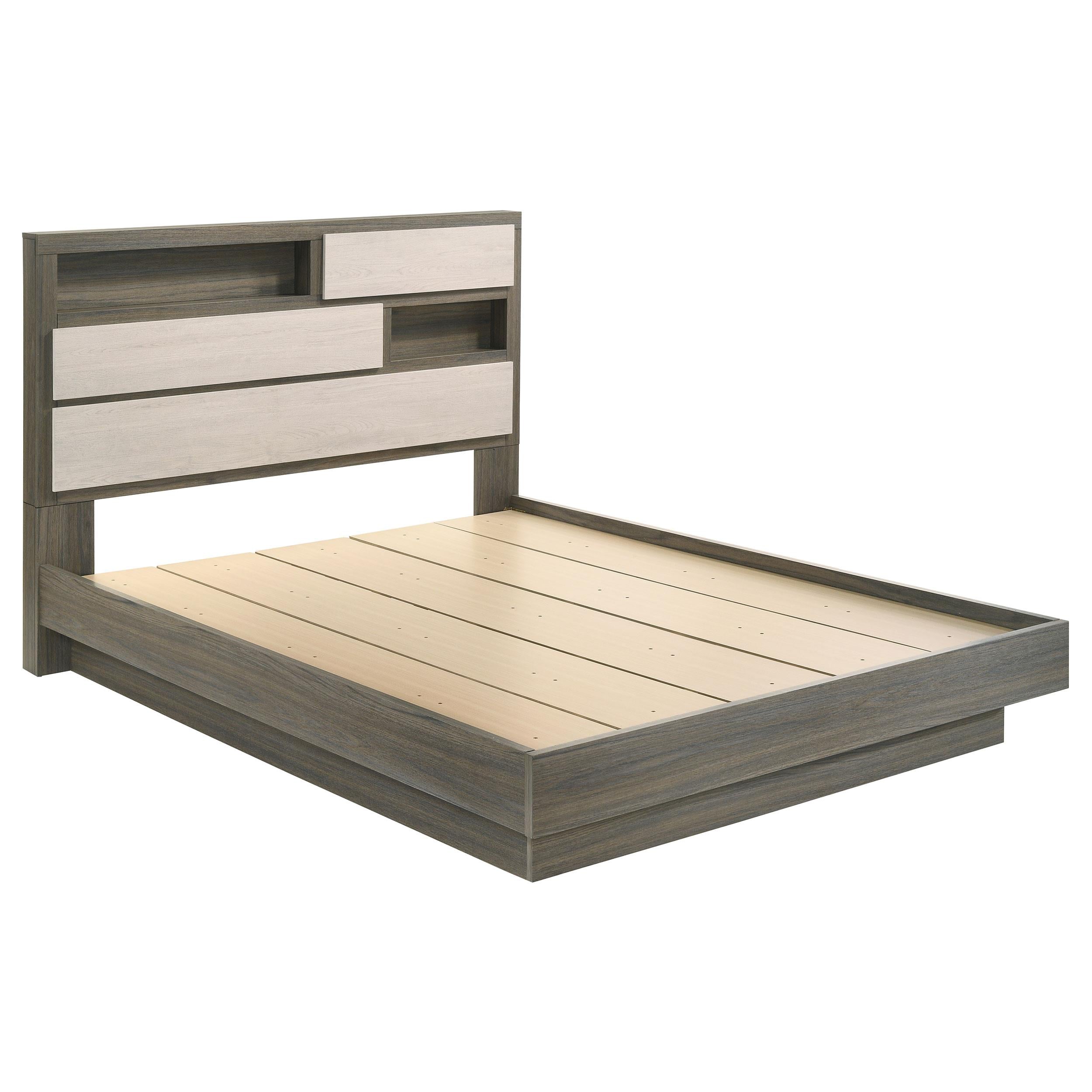  Size_Queen --  Coaster Furniture Fenwick Bookcase Bed IMAGE 1
