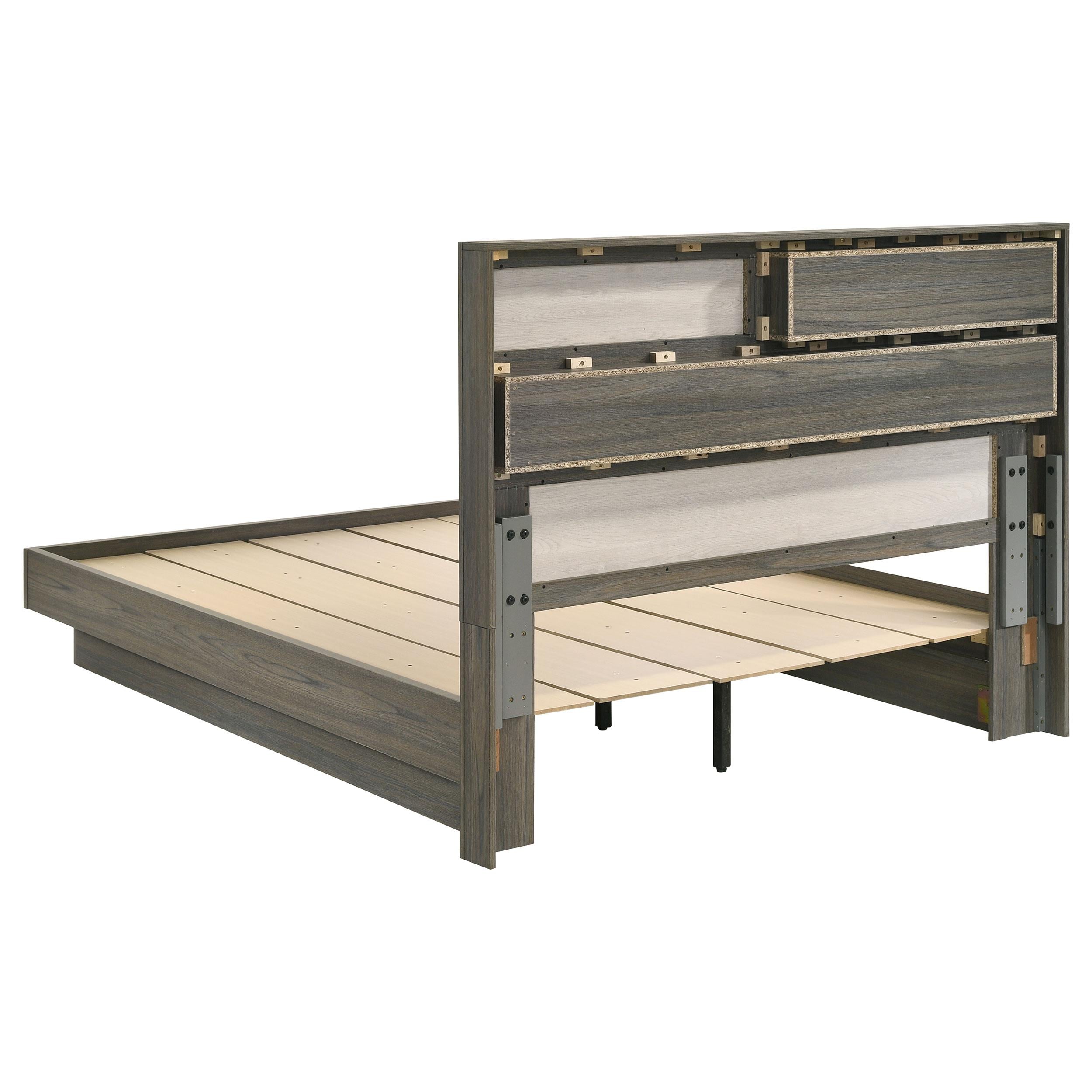  Size_Queen --  Coaster Furniture Fenwick Bookcase Bed IMAGE 3