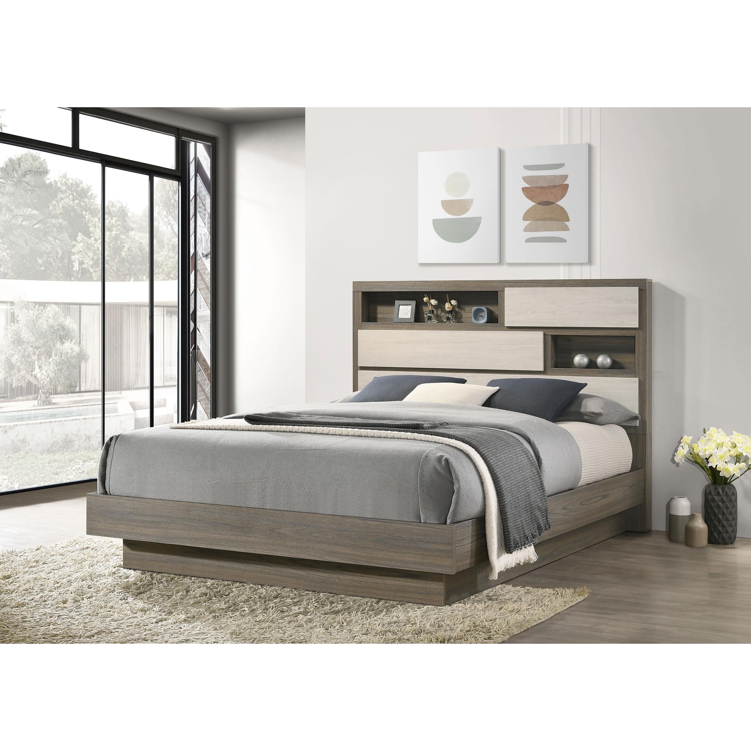  Size_Queen --  Coaster Furniture Fenwick Bookcase Bed IMAGE 4
