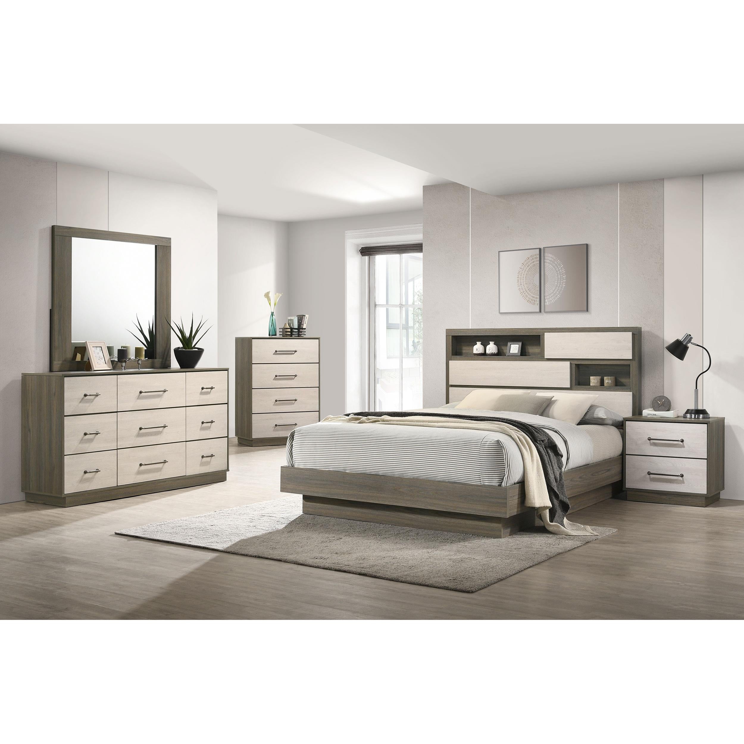  Size_Queen --  Coaster Furniture Fenwick Bookcase Bed IMAGE 5