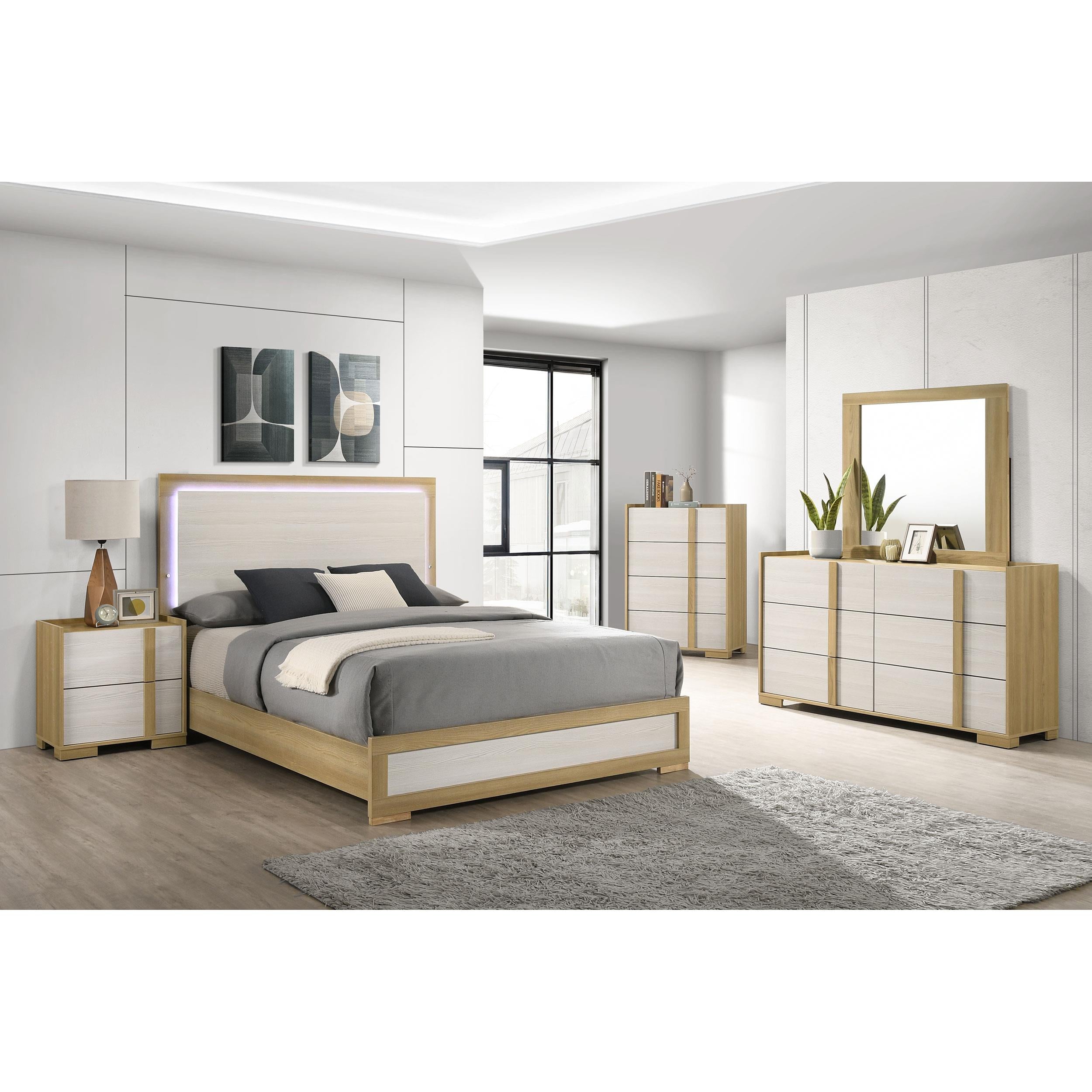  Coaster Furniture Hyland 215653 6-Drawer Dresser - Natural IMAGE 10