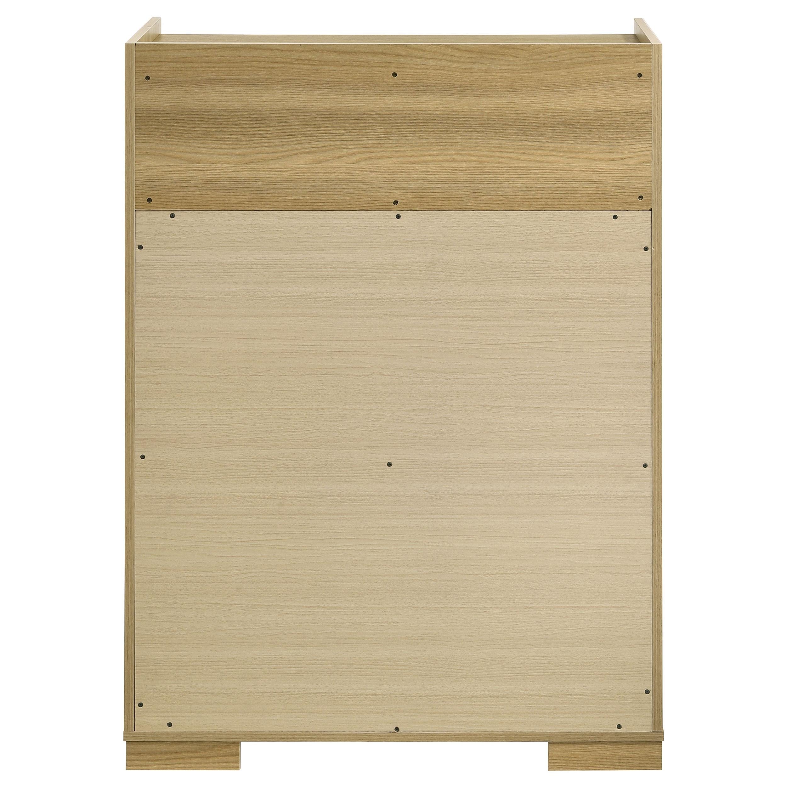  Coaster Furniture Hyland 215655 4-Drawer Chest of Drawers - Natural IMAGE 6
