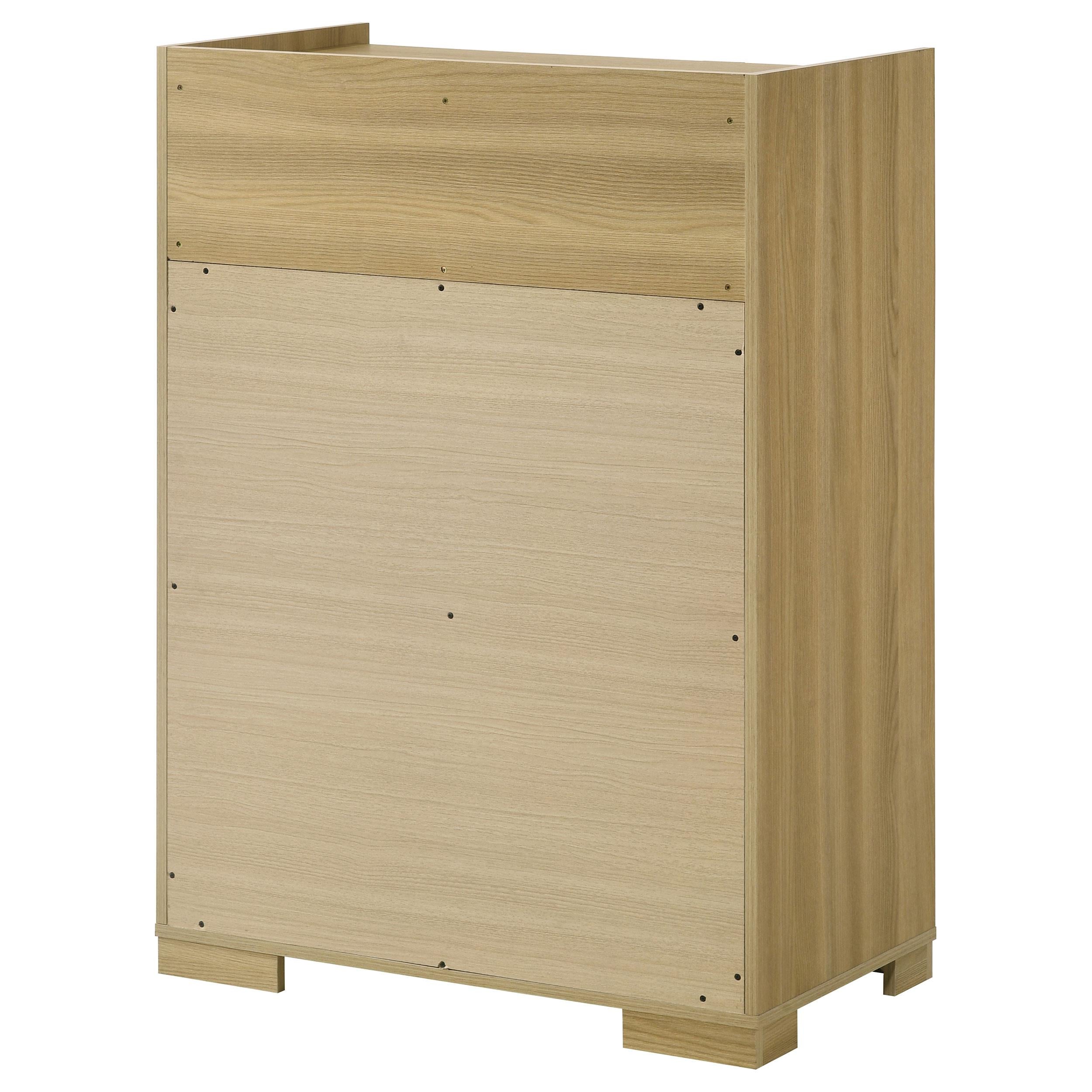  Coaster Furniture Hyland 215655 4-Drawer Chest of Drawers - Natural IMAGE 7