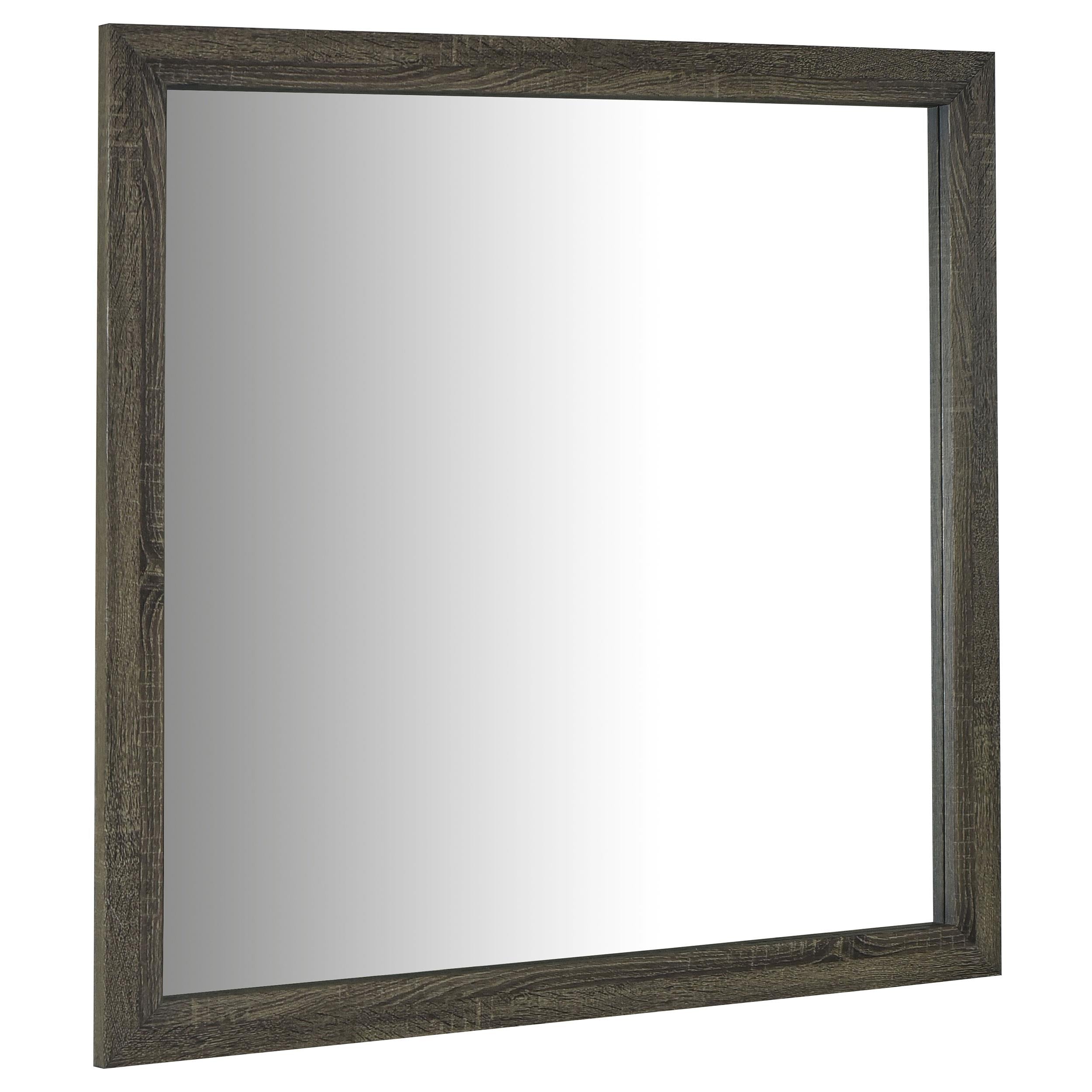  Coaster Furniture Wright 223344 Dresser Mirror - Brown Oak IMAGE 1
