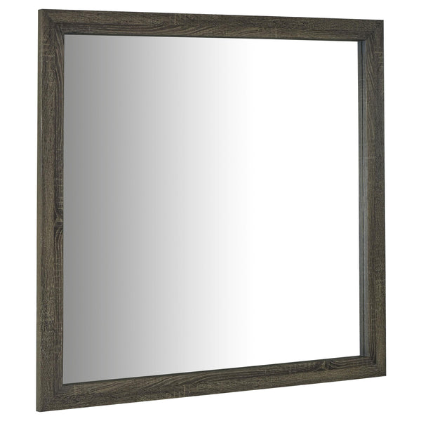 Coaster Furniture Wright 223344 Dresser Mirror - Brown Oak