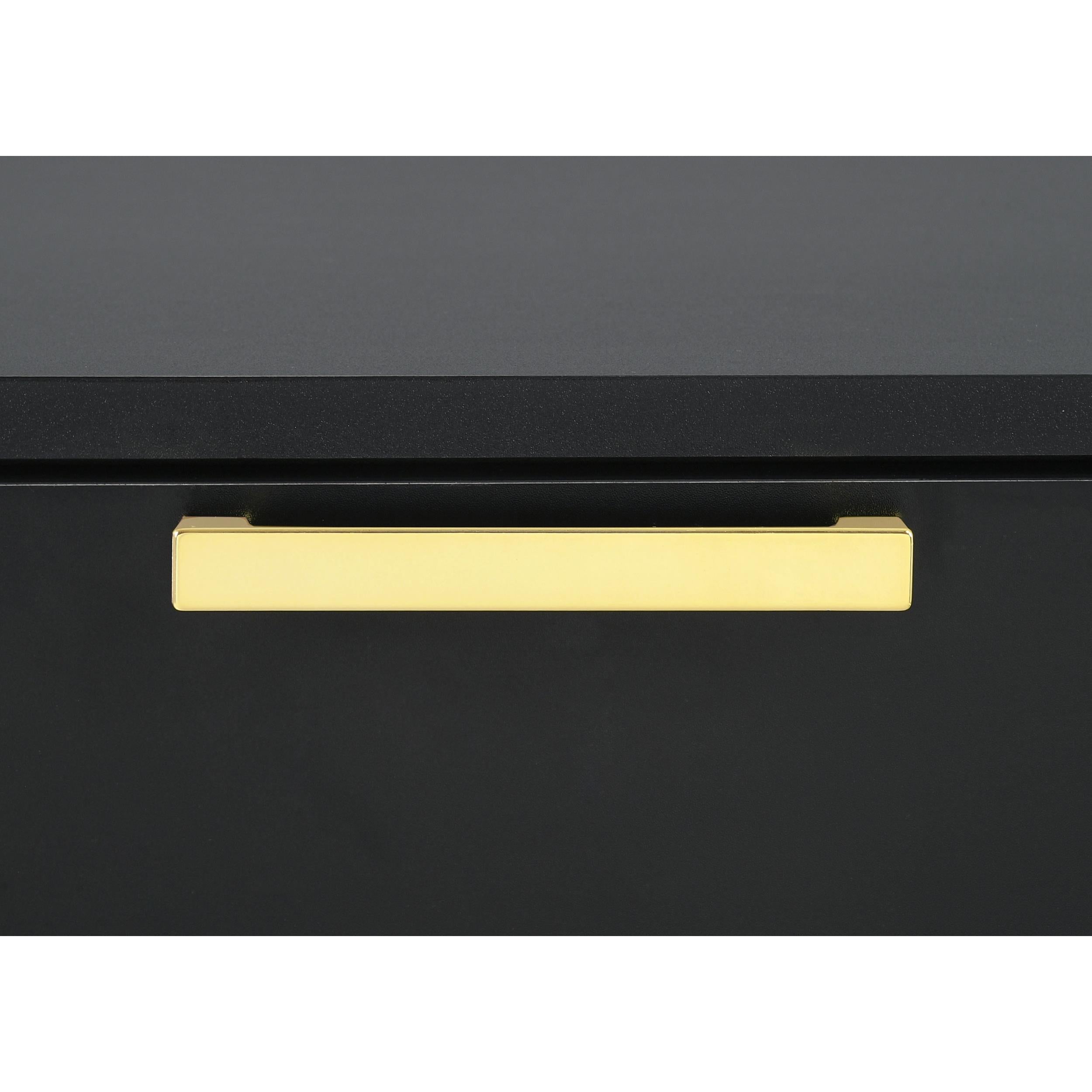  Coaster Furniture Kendall 224453M 6-Drawer Dresser with Mirror - Black IMAGE 12