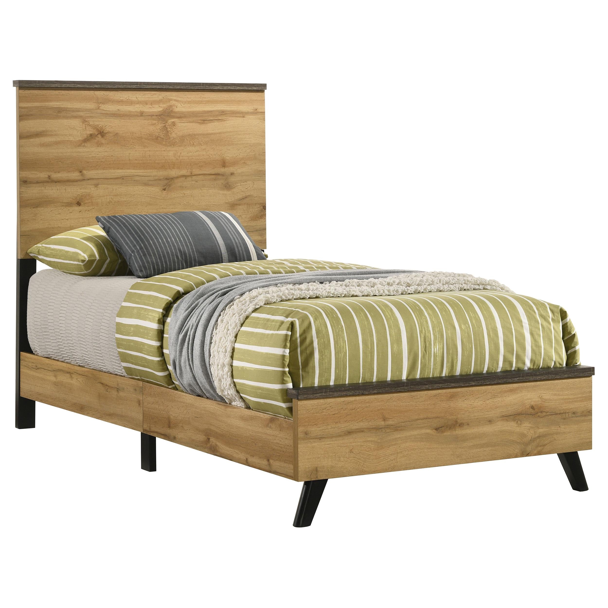  Size_Twin --  Coaster Furniture Kaywood Panel Bed IMAGE 2