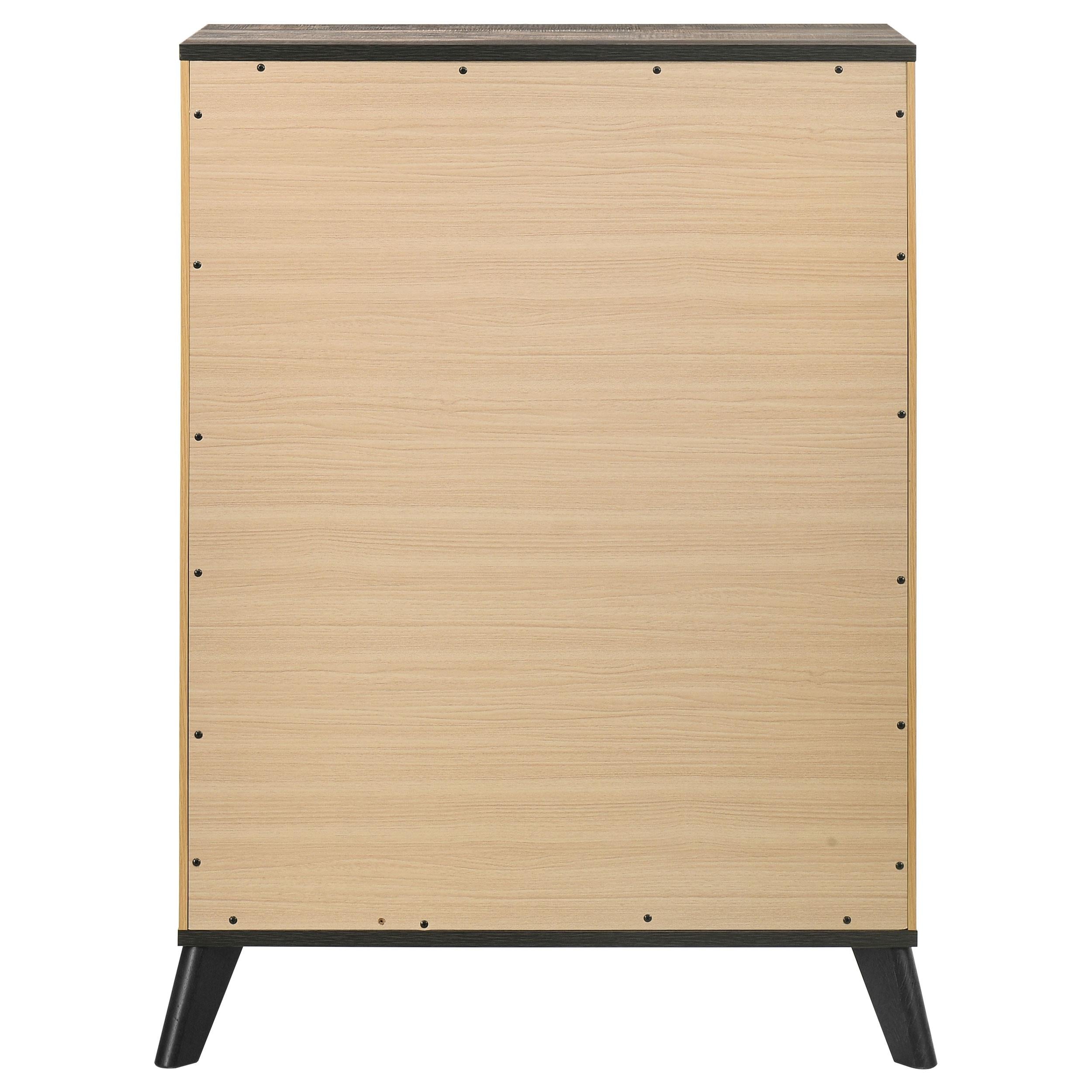  Coaster Furniture Kaywood 225005 4-Drawer Bedroom Chest of Drawers - Natural Pine IMAGE 6