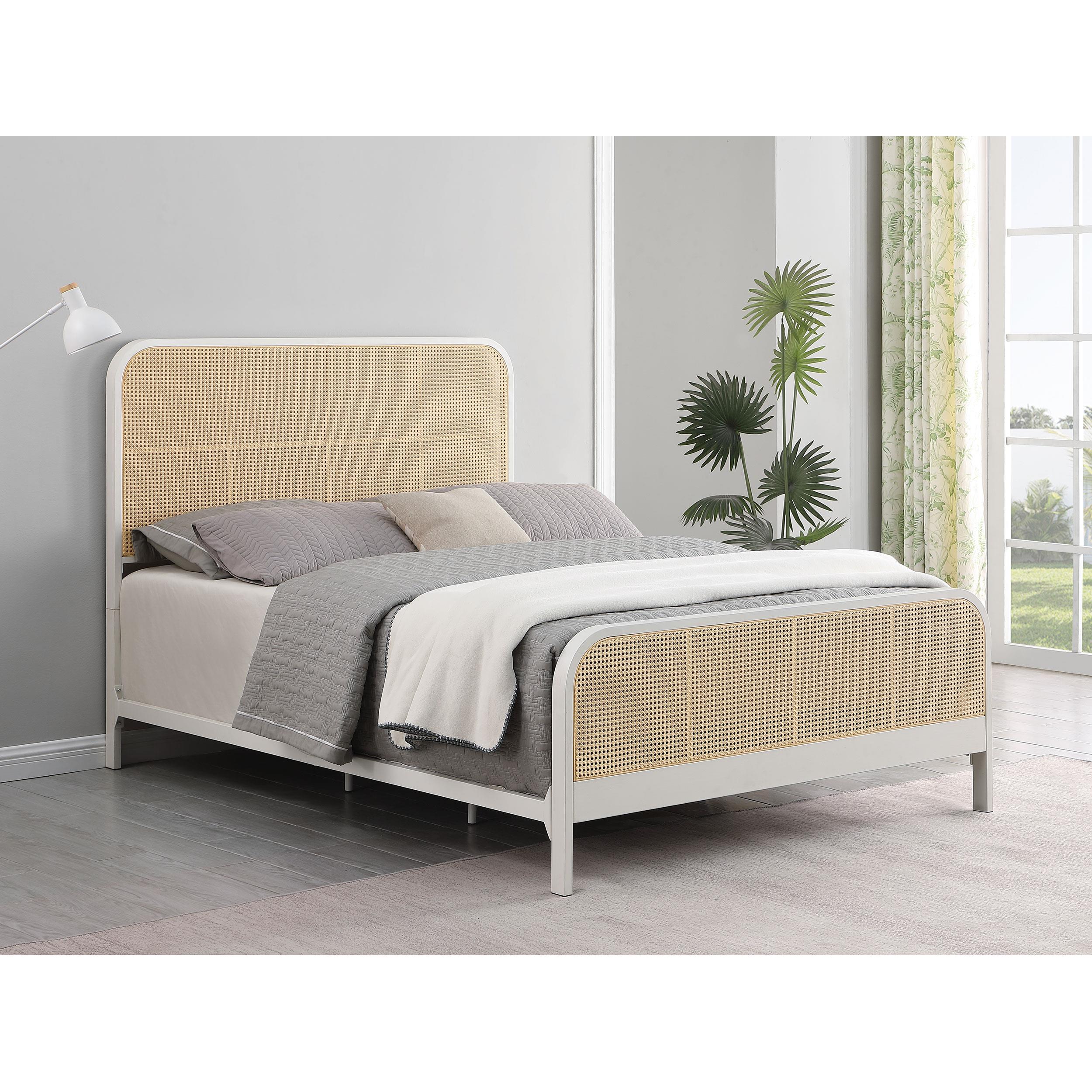  Size_Queen --  Coaster Furniture Lanewood Panel Bed IMAGE 8