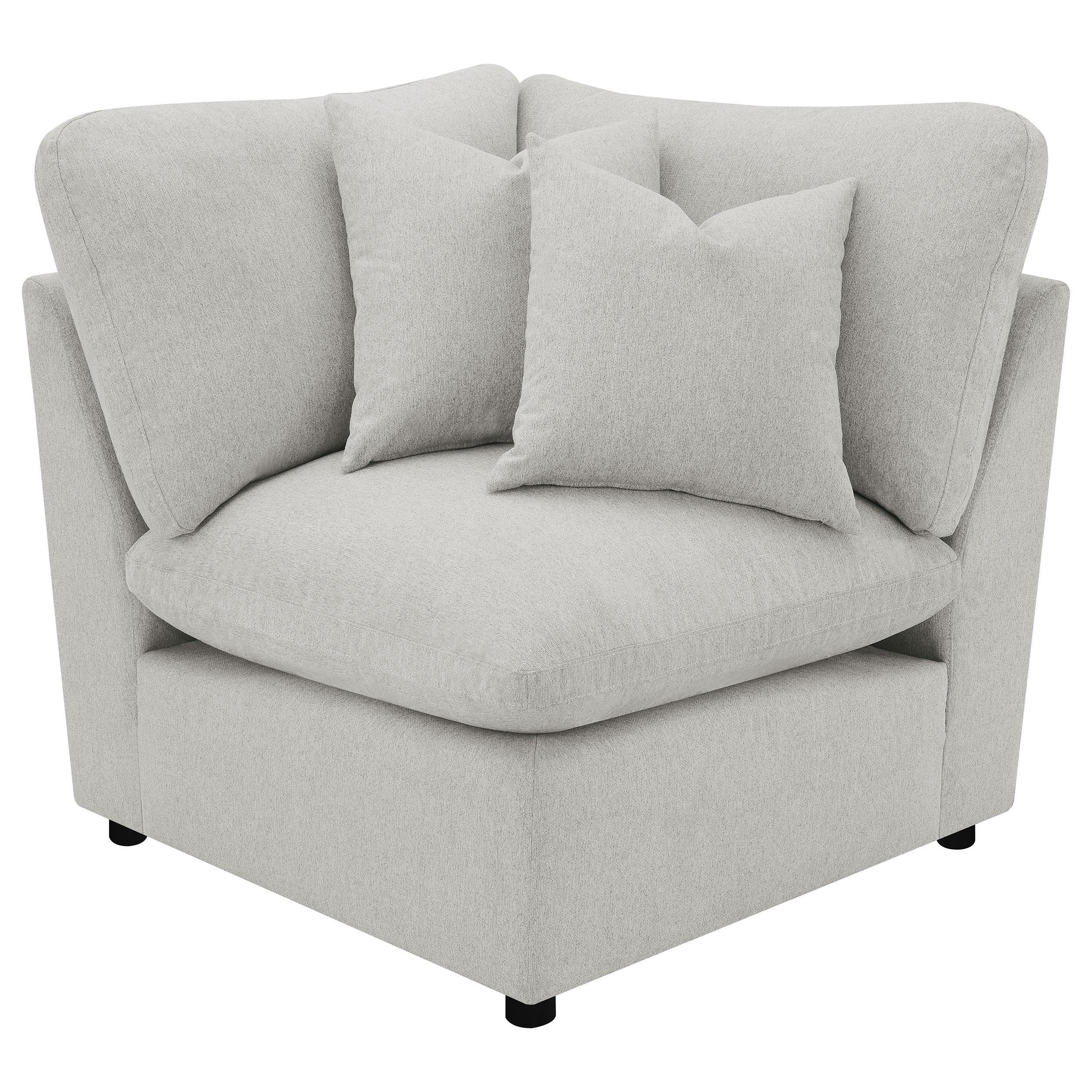  Coaster Furniture Collins 609560P 5 pc Modular Power Reclining Sectional - Grey IMAGE 6