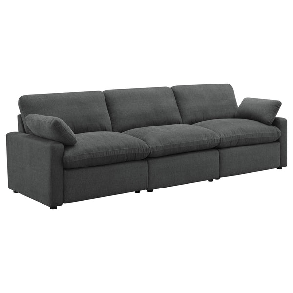 Coaster Furniture Collins 609531P Modular Power Sofa - Dark Grey