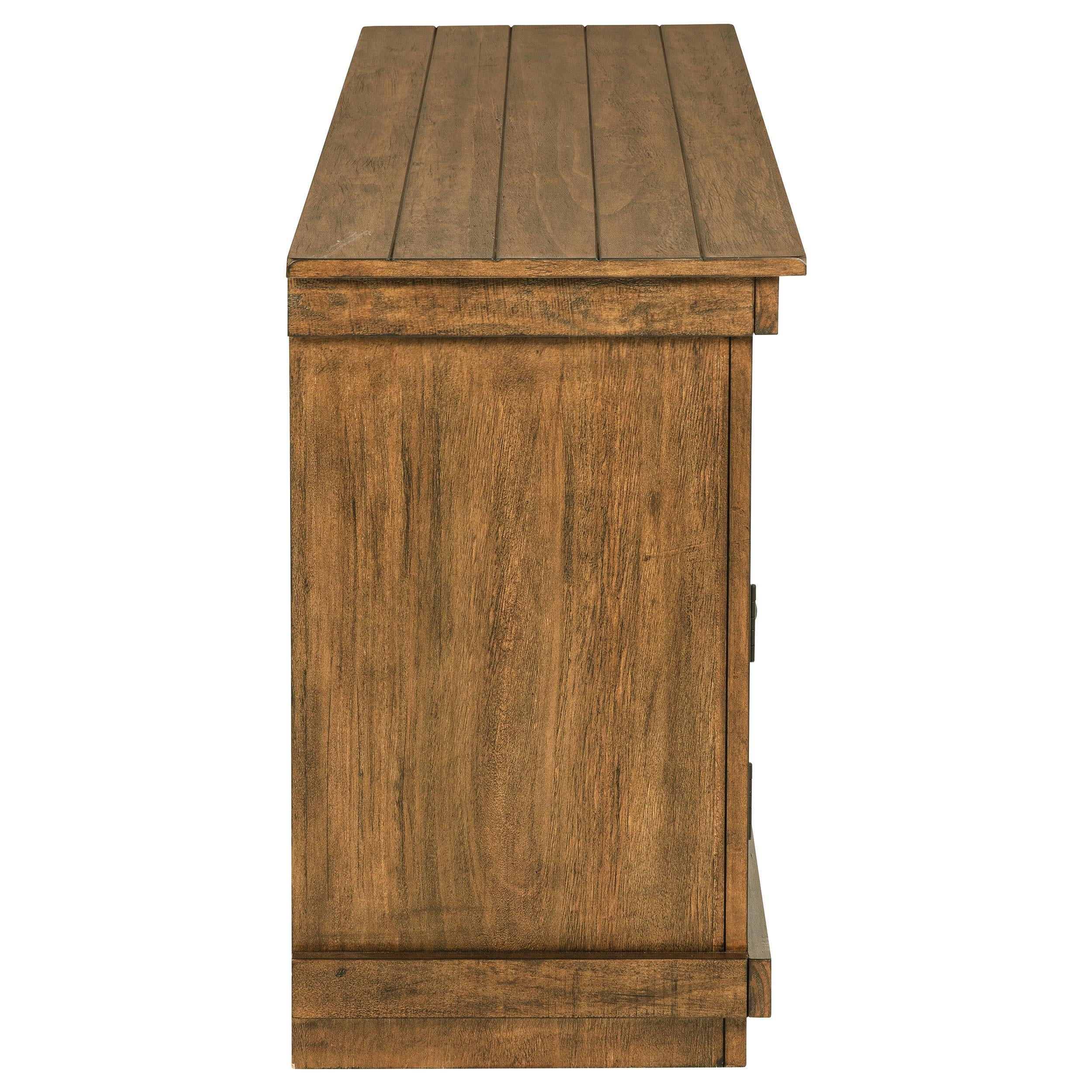  Coaster Furniture Payne 710042 60-inch TV Stand Media Console - Distressed Brown IMAGE 9