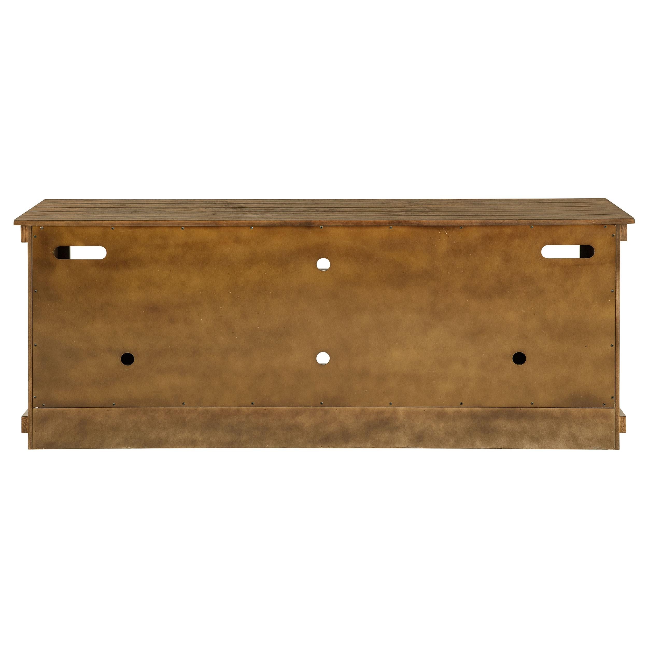  Coaster Furniture Payne 710043 70-inch TV Stand Media Console - Distressed Brown IMAGE 7
