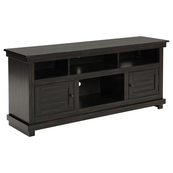 Coaster Furniture Payne 710062 60-inch TV Stand Media Console - Distressed Java