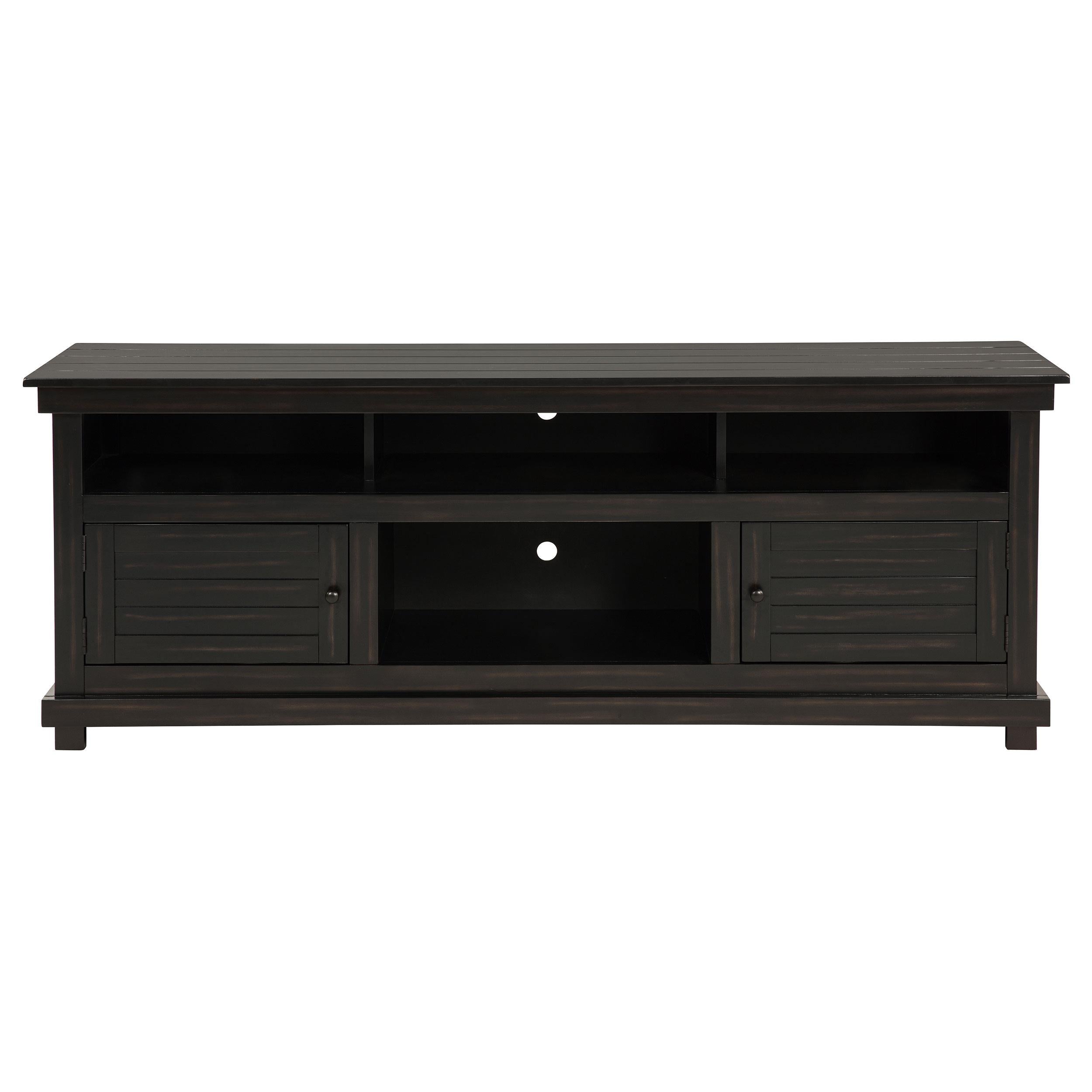  Coaster Furniture Payne 710063 70-inch TV Stand Media Console - Java IMAGE 2