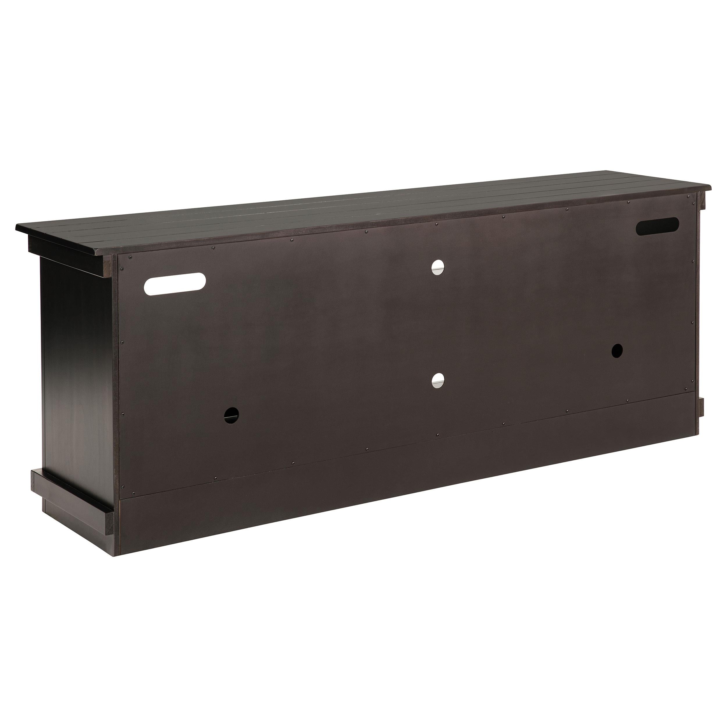  Coaster Furniture Payne 710063 70-inch TV Stand Media Console - Java IMAGE 6
