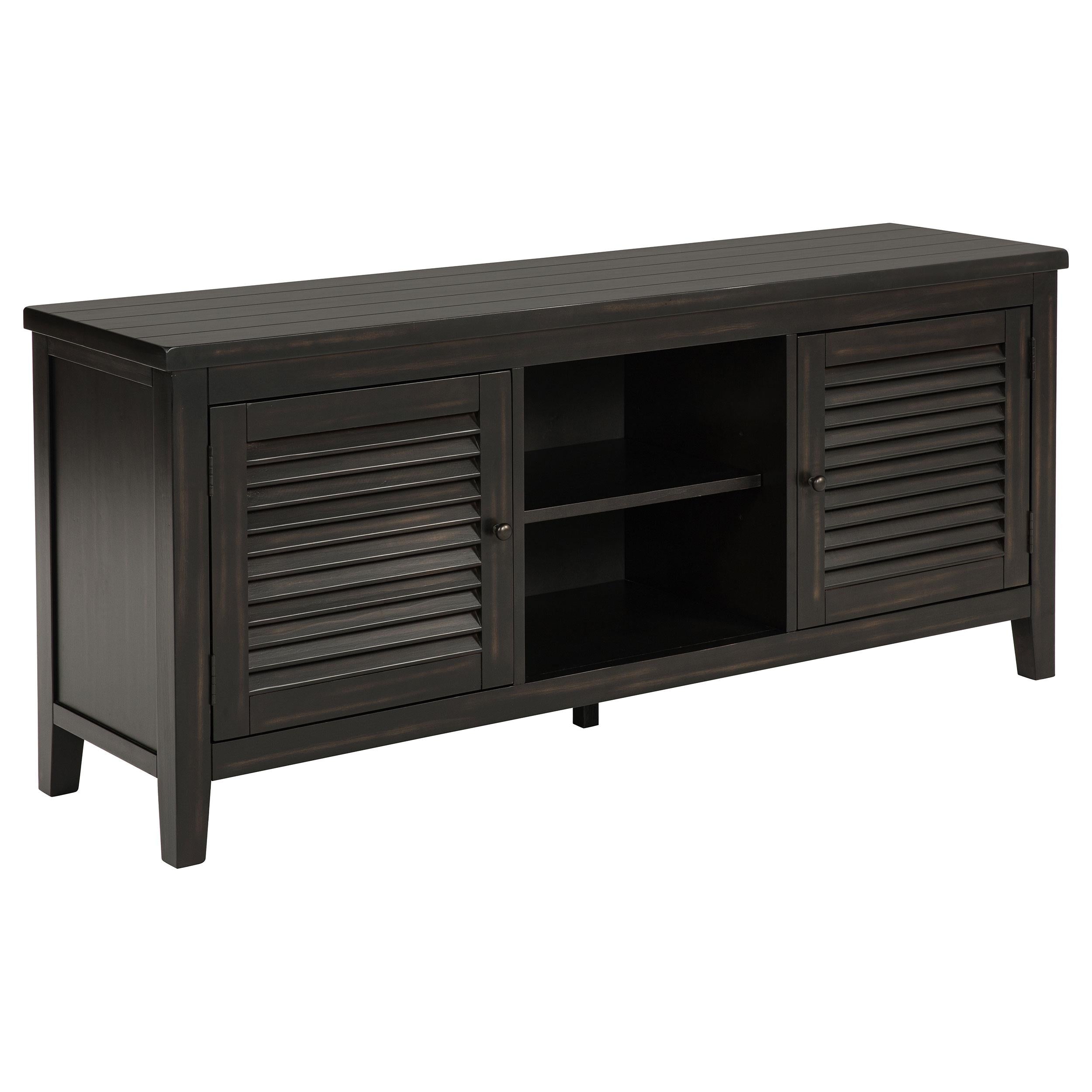  Coaster Furniture Concord 701782 2-door 60-inch TV Stand Console - Distressed Java IMAGE 1