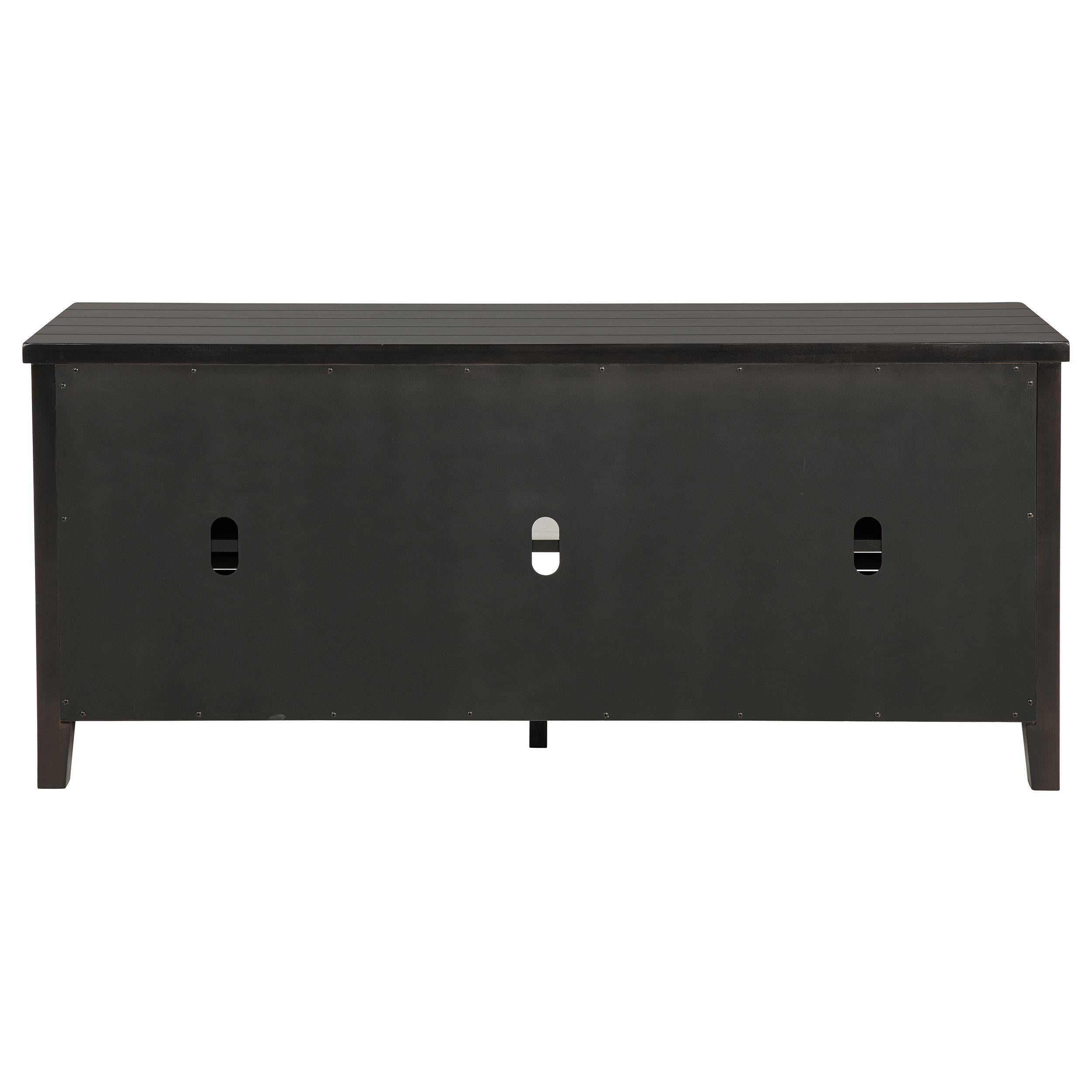  Coaster Furniture Concord 701782 2-door 60-inch TV Stand Console - Distressed Java IMAGE 7