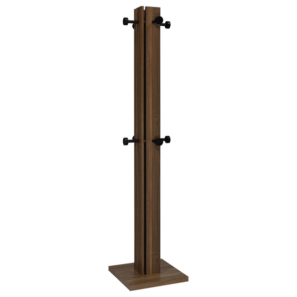 Coaster Furniture Rikkie 983281 Engineered Wood Coat Rack - Walnut